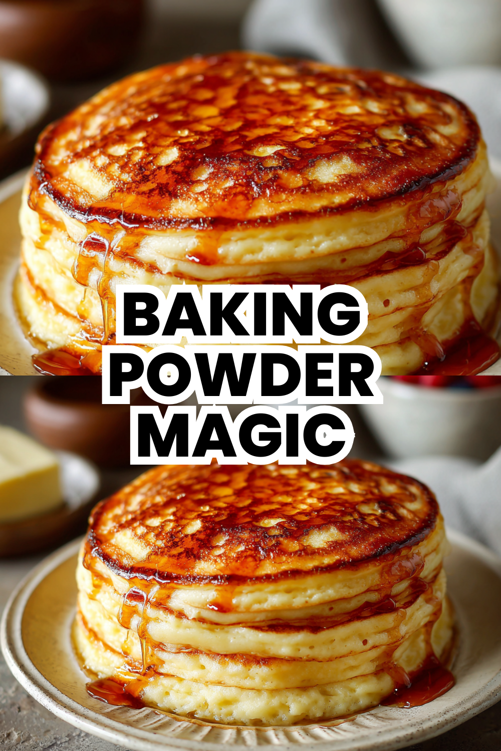 Baking Powder Magic Creates Perfect Rise