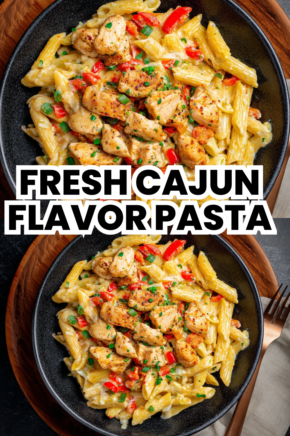 Fresh Cajun Flavor Pasta Made With Simple Ingredients