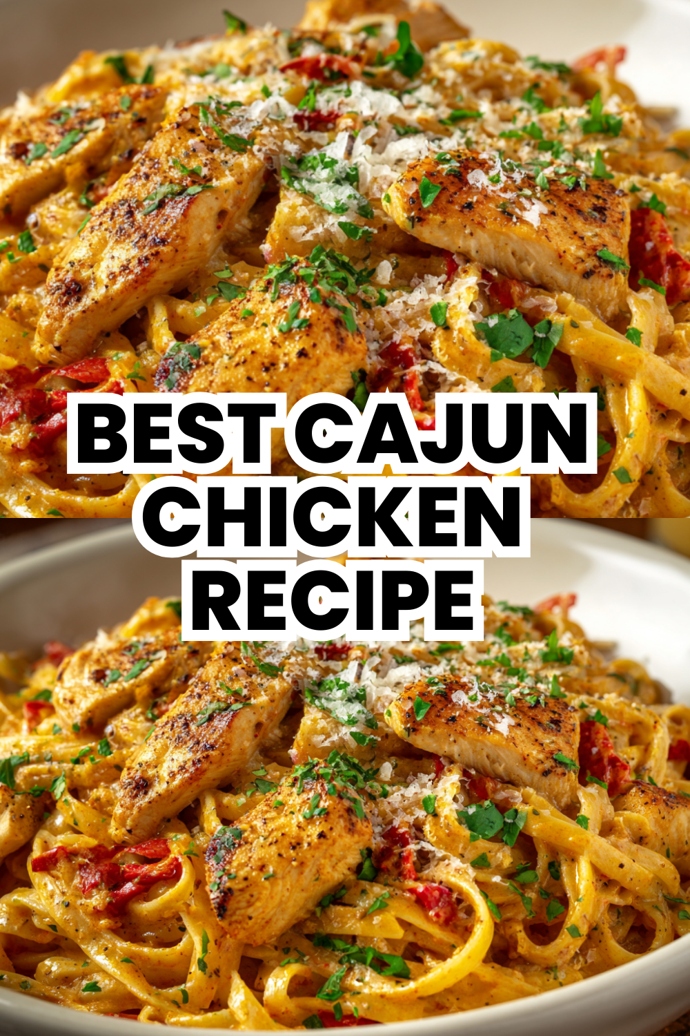 Best Cajun Chicken Alfredo Recipe Ever Made at Home