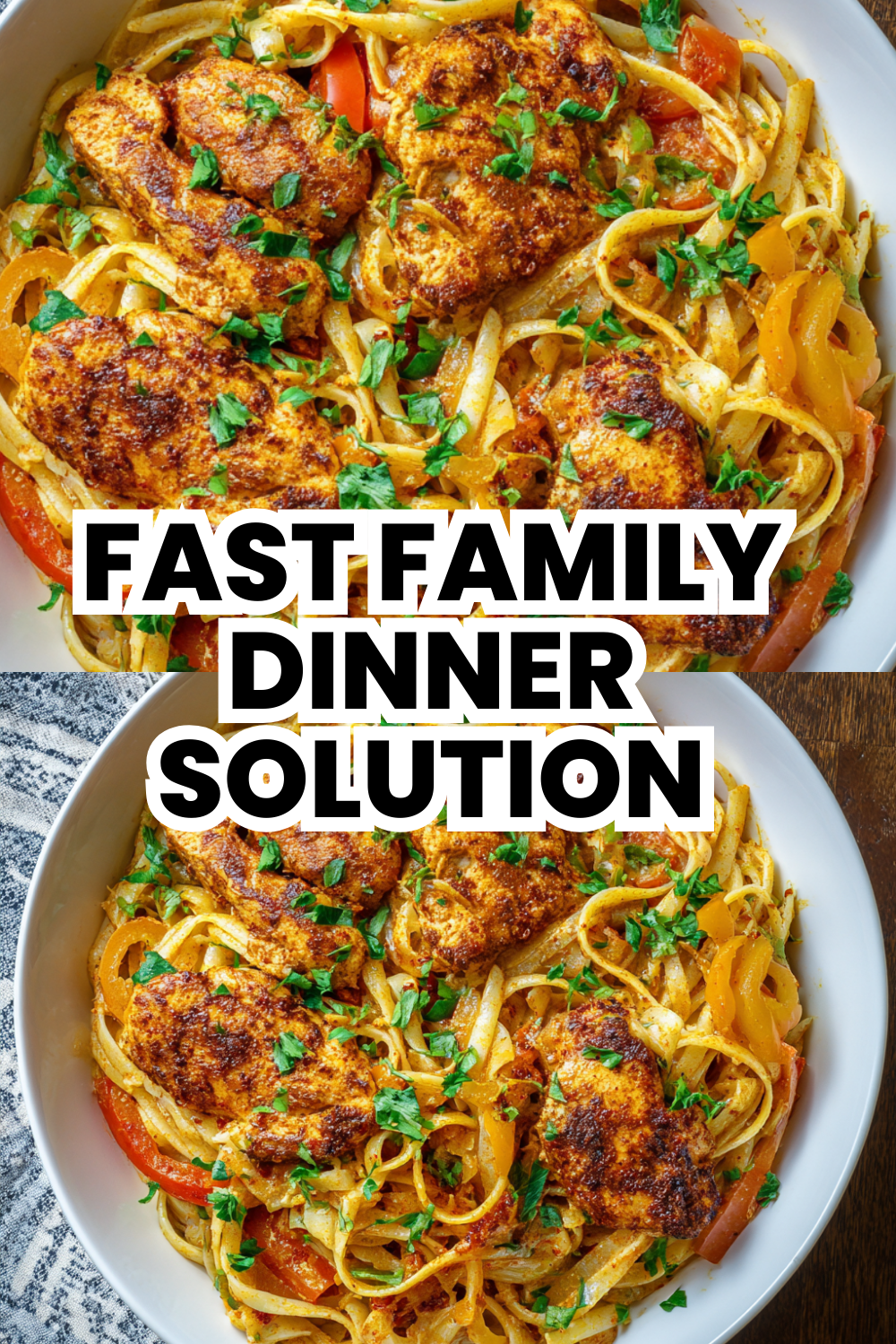Fast Family Dinner Solution Using Cajun Chicken Pasta