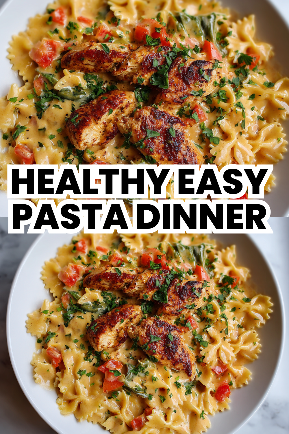 Healthy Easy Pasta Dinner With Cajun Seasoning Blend