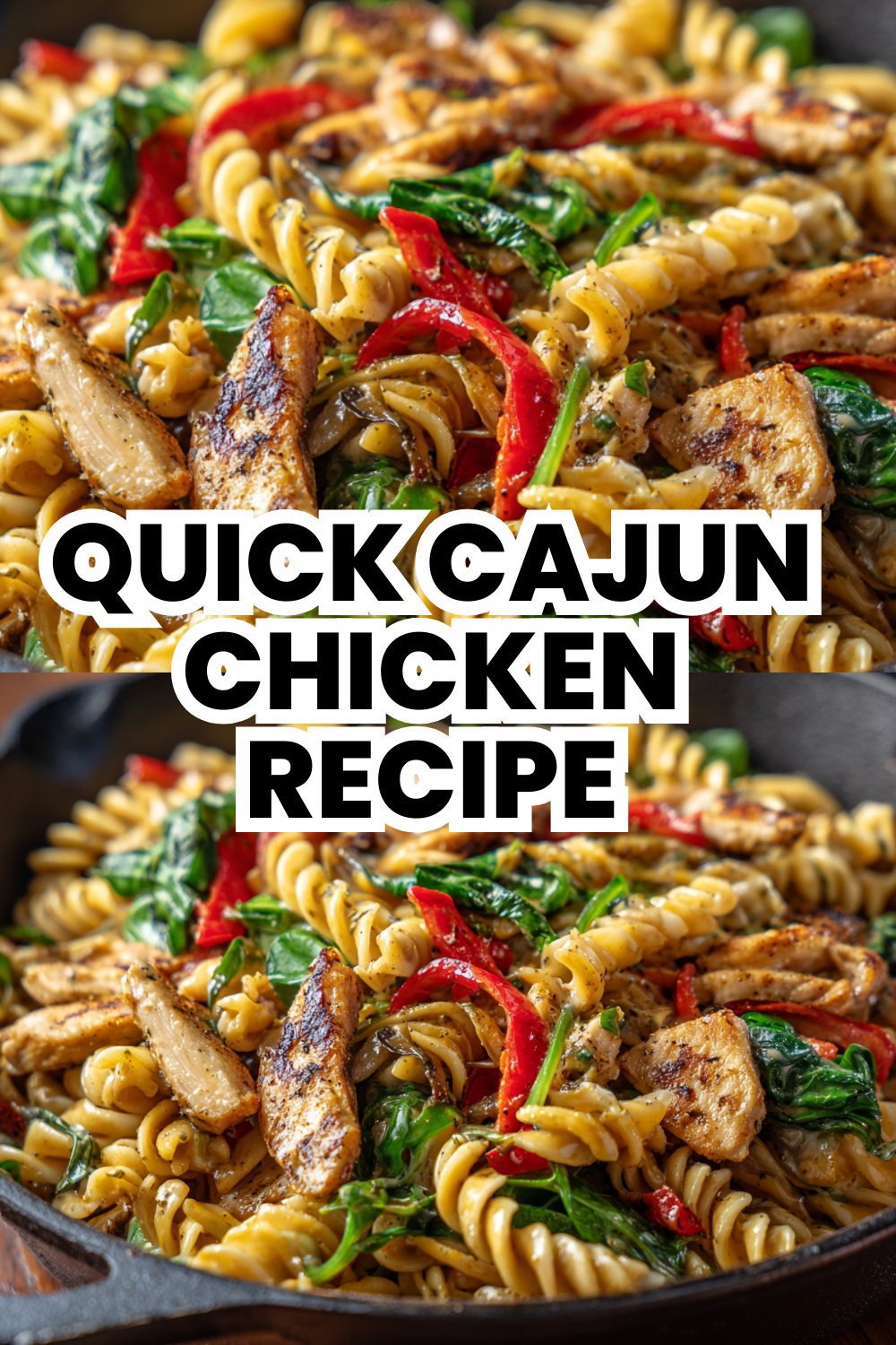 Quick Cajun Chicken Recipe Using One Pot Method