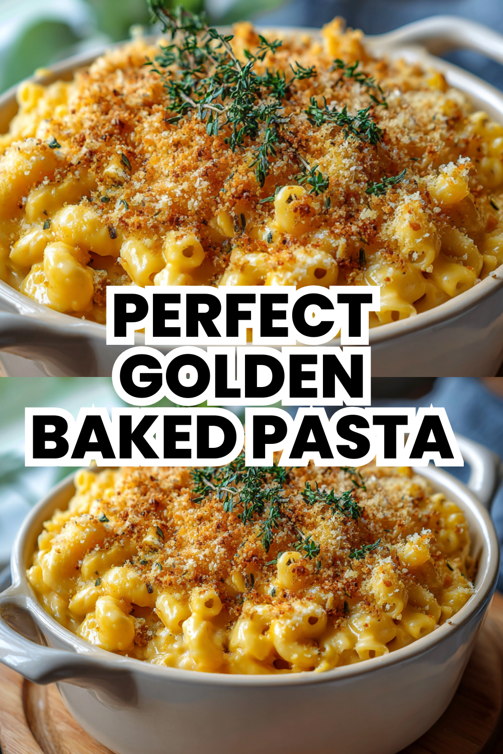 Perfect Golden Baked Pasta Dish Family Favorite Recipe