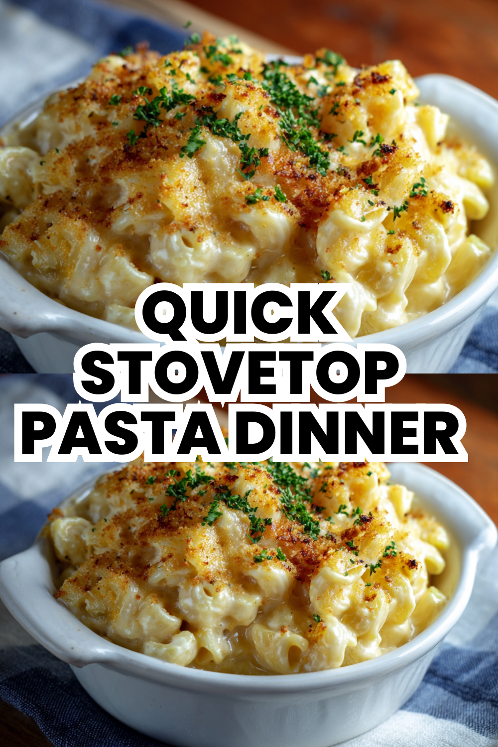 Quick Stovetop Pasta Dinner Ready in 20 Minutes