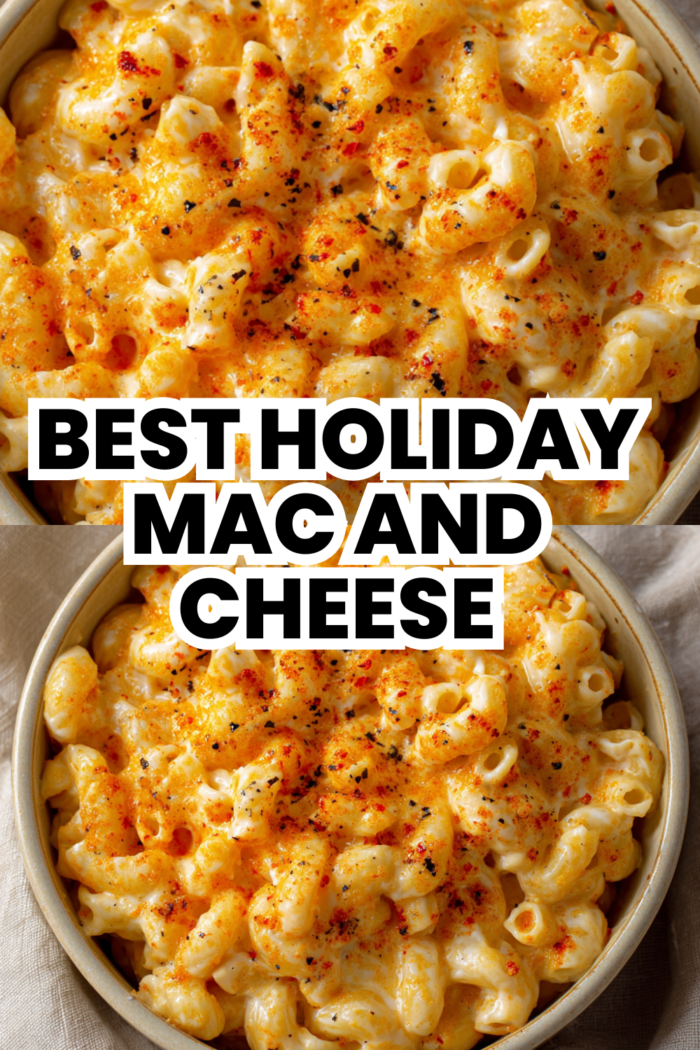 Cheesy Pasta Bake With Melted Cheese Topping