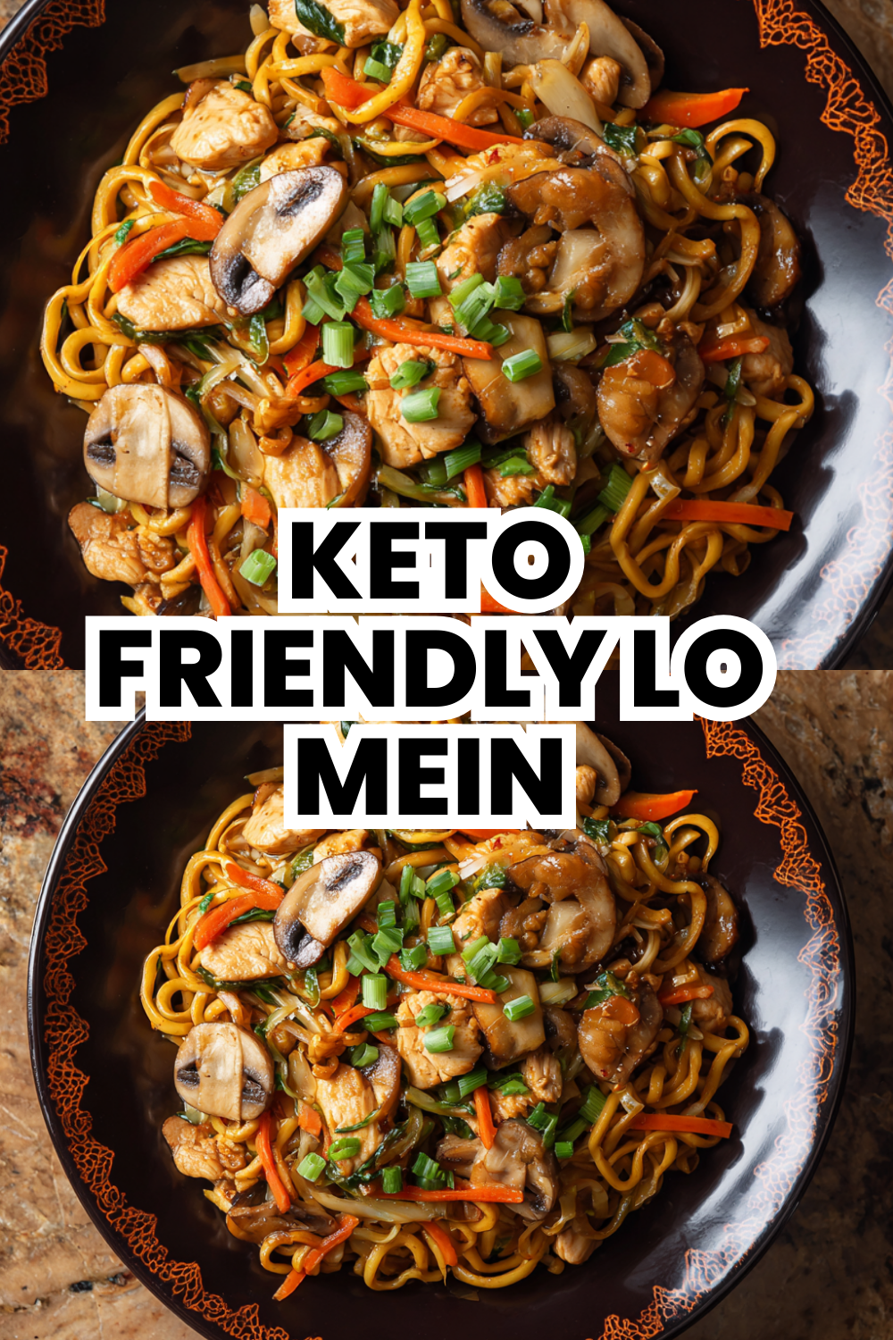 Keto Friendly Lo Mein Low Carb Noodle Alternative
