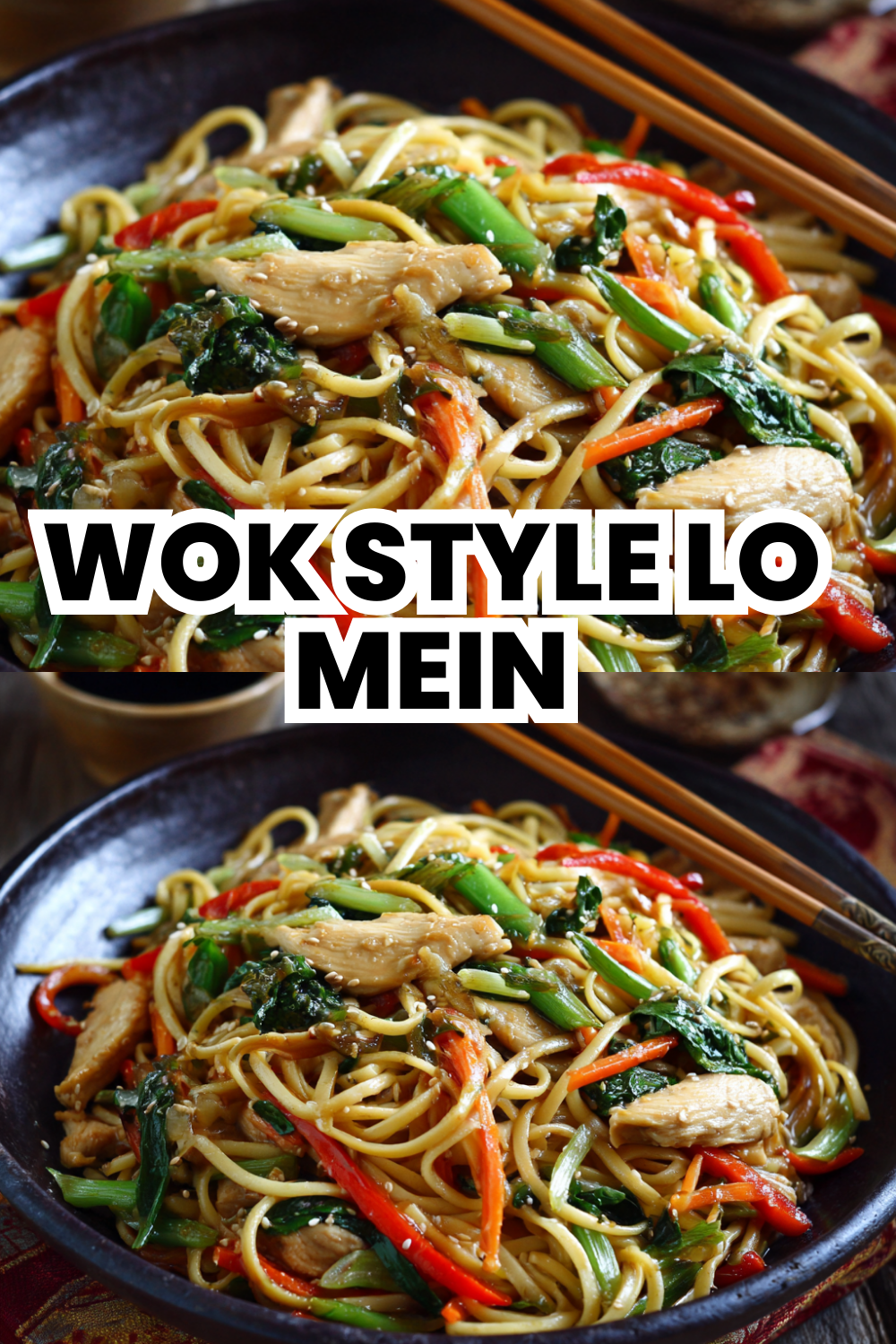 Wok Style Lo Mein Authentic Asian Cooking Technique