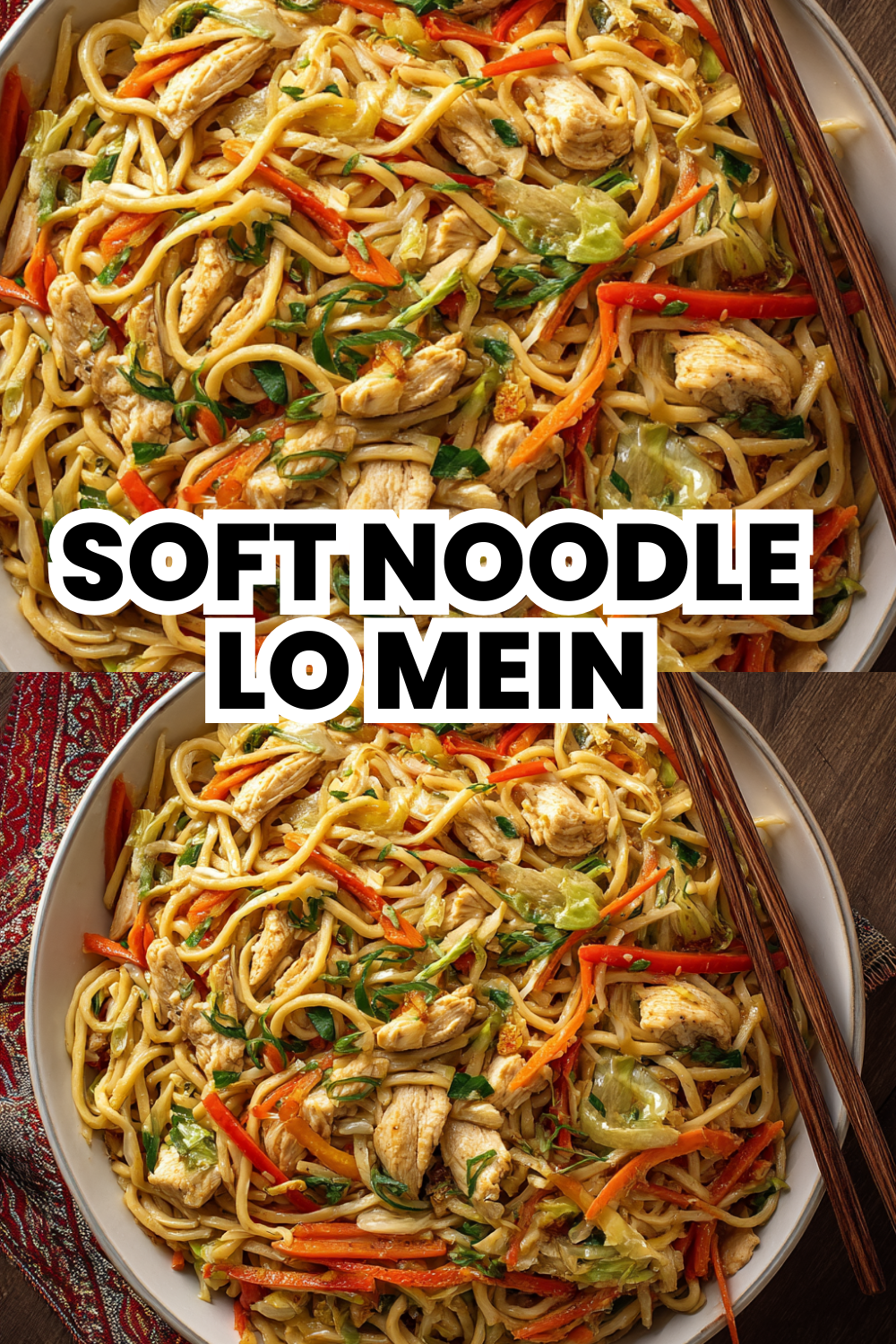 Soft Noodle Lo Mein For Tender Texture Lovers