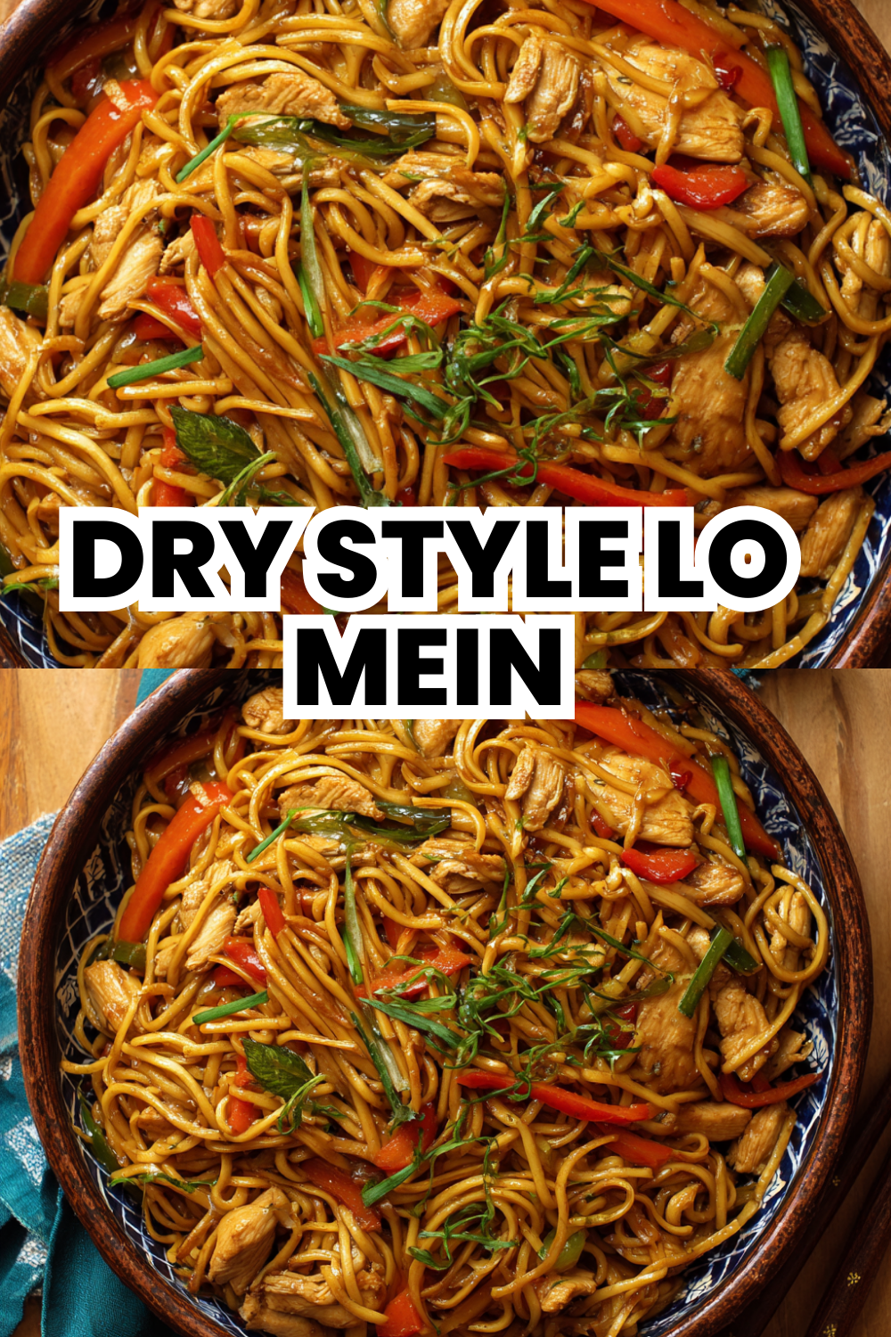 Dry Style Lo Mein Less Sauce More Texture