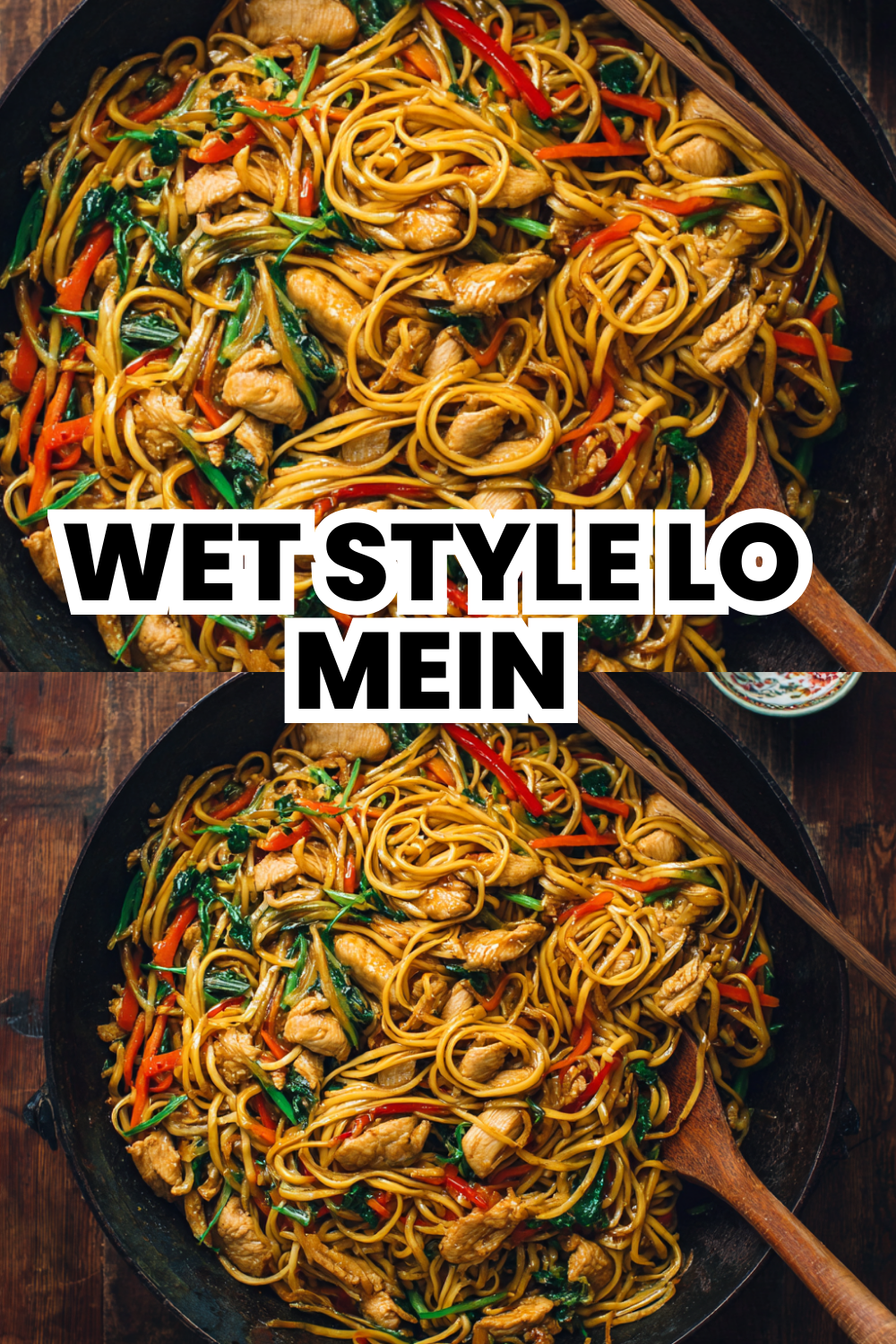 Wet Style Lo Mein Extra Sauce for Noodle Lovers