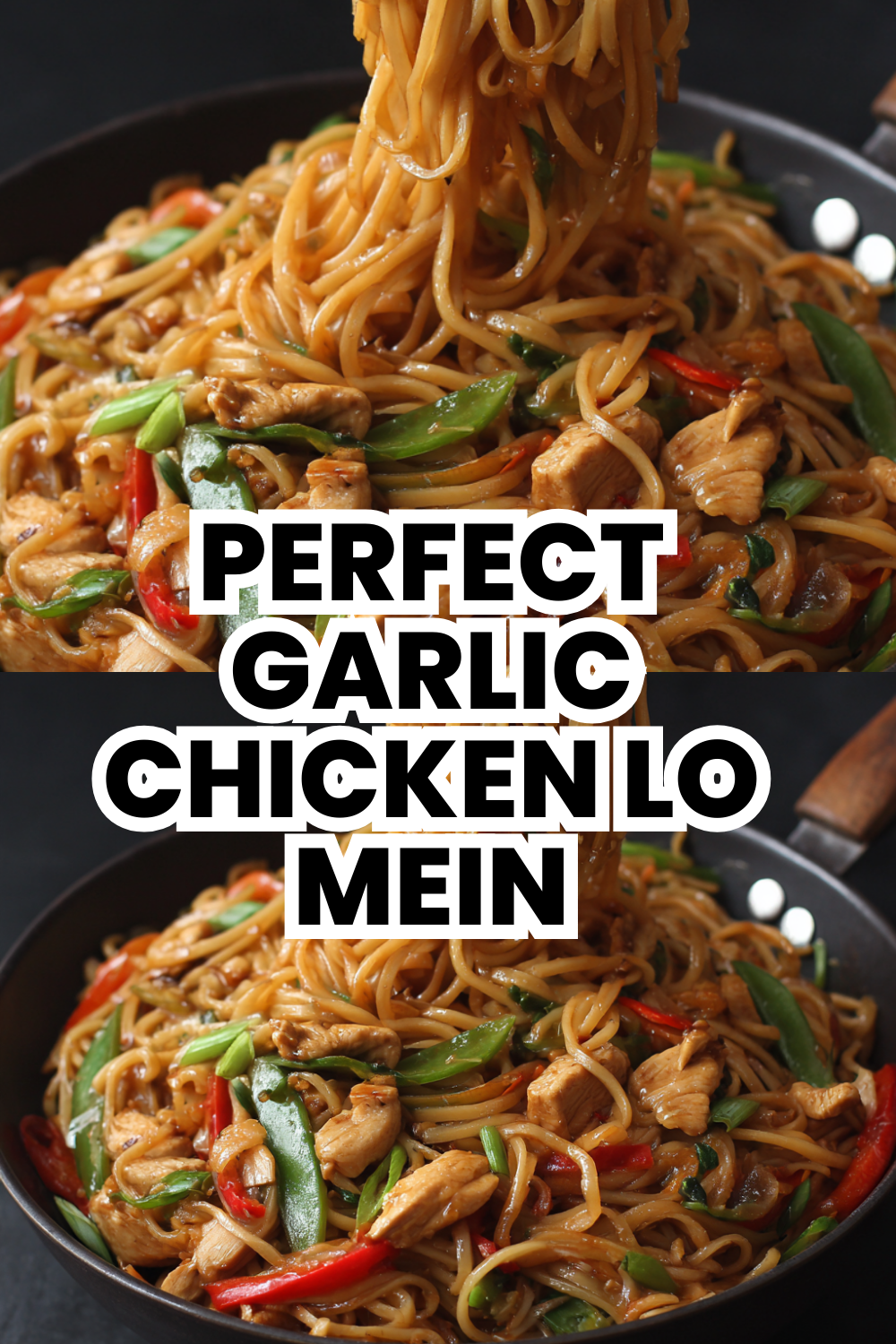 Perfect Garlic Chicken Lo Mein Tastes Like Takeout