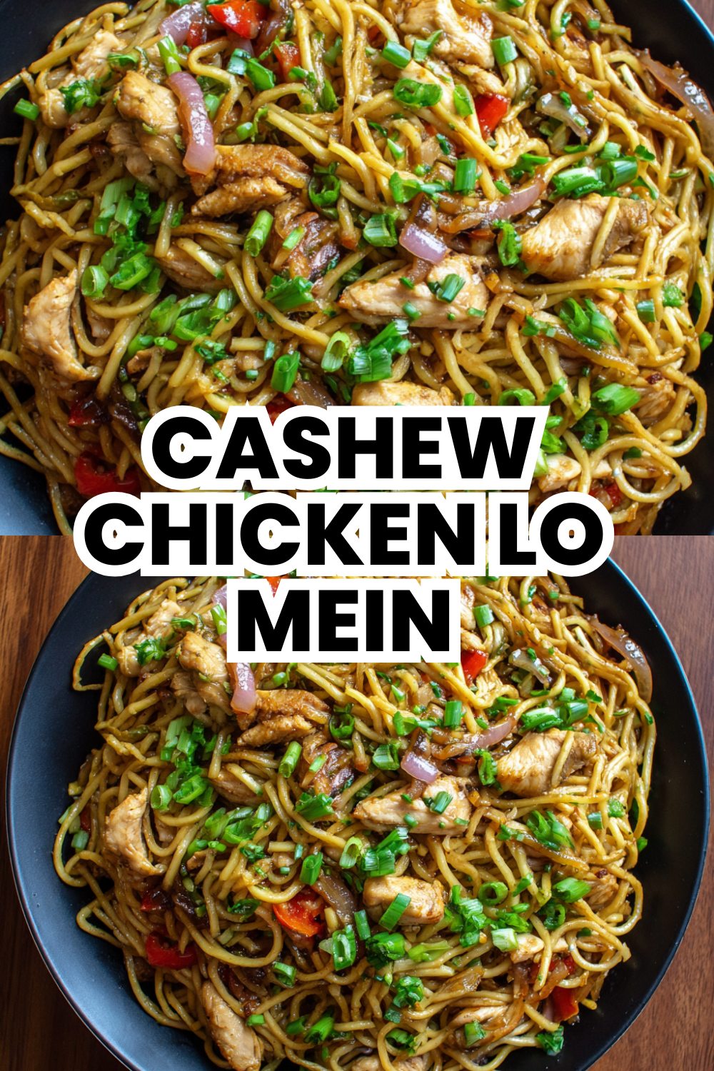 Cashew Chicken Lo Mein Nutty Crunch Added