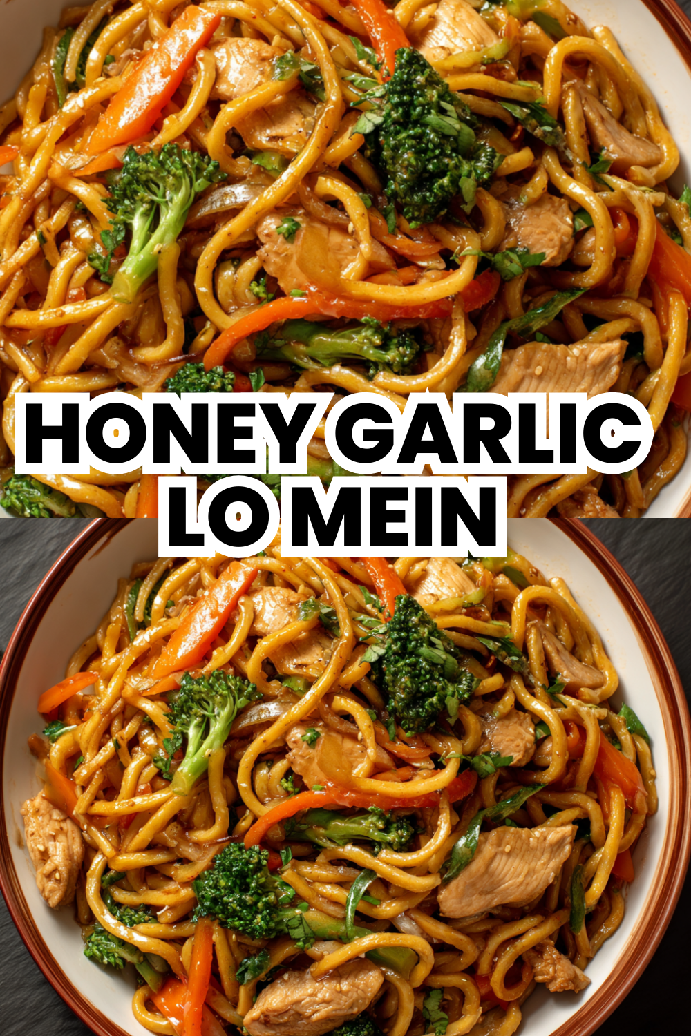 Honey Garlic Lo Mein Sweet and Savory Combination