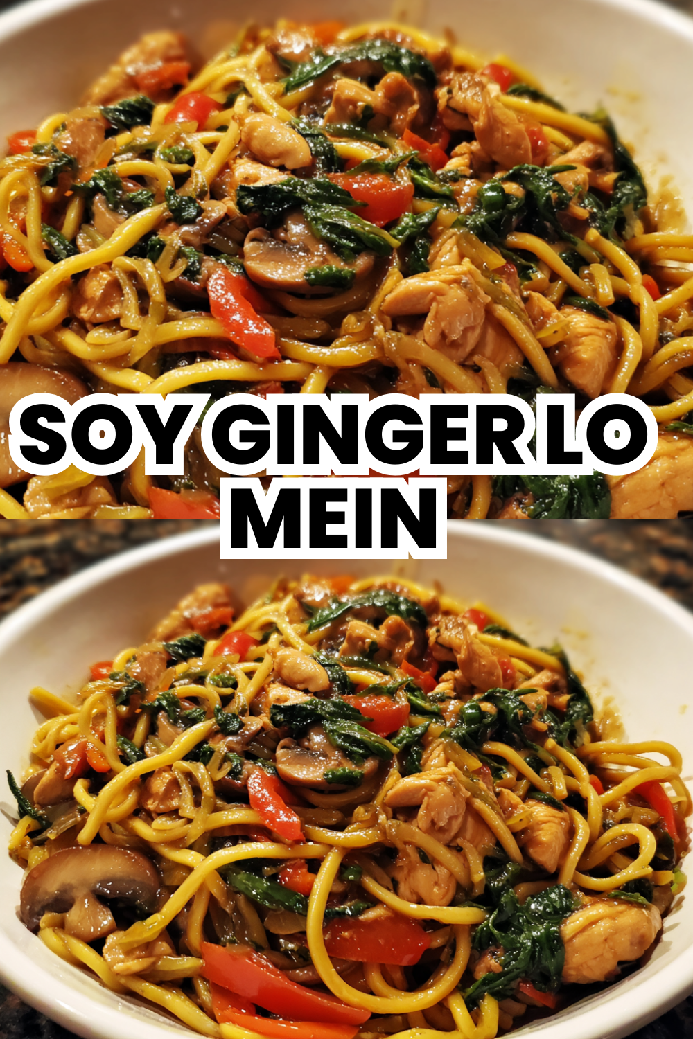Soy Ginger Lo Mein Asian Inspired Authentic Taste
