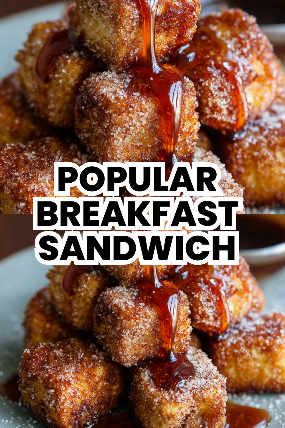 Popular Breakfast Sandwich With French Toast Instead Of Regular Bread