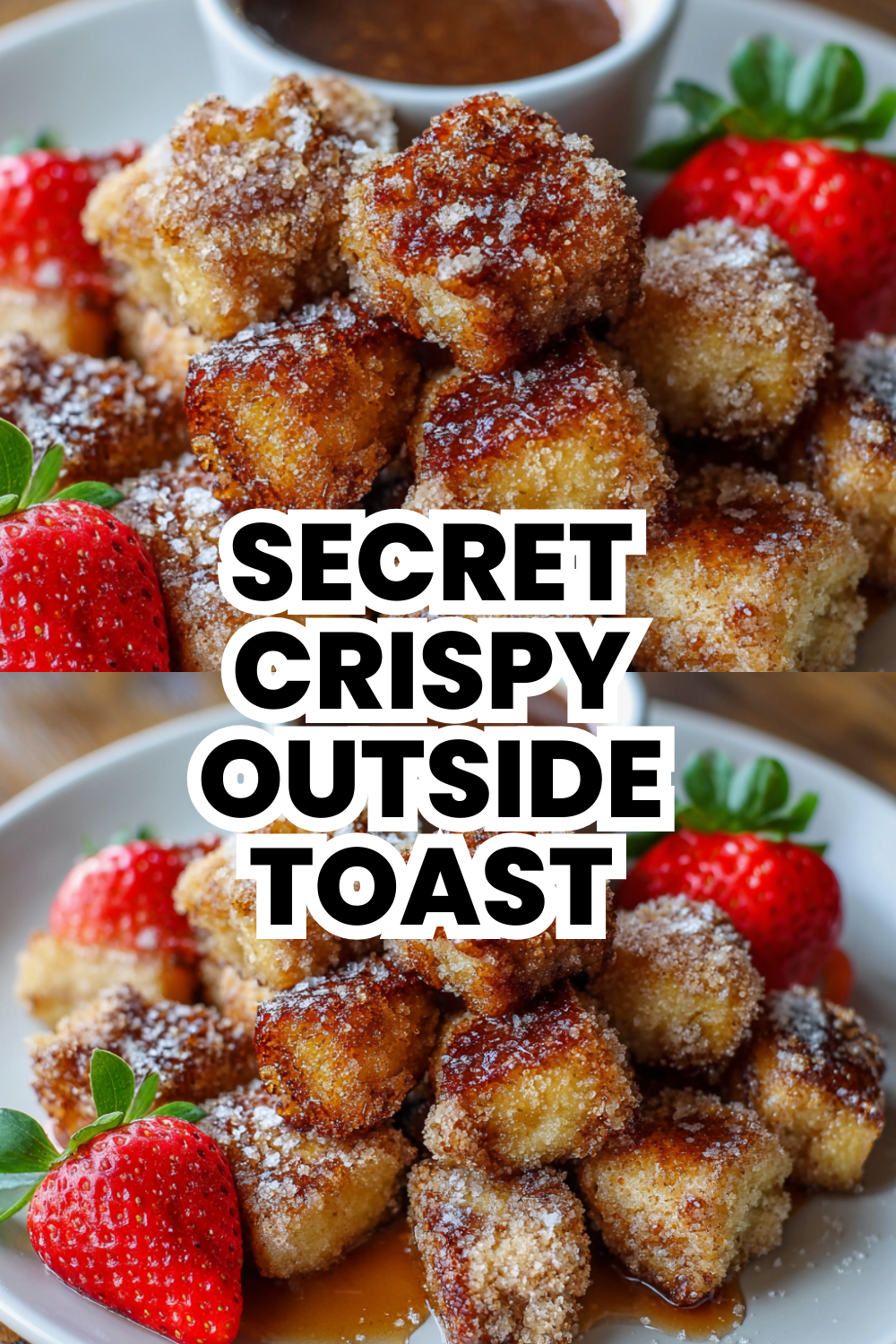 Secret Crispy Outside Creamy Inside French Toast Cooking Method