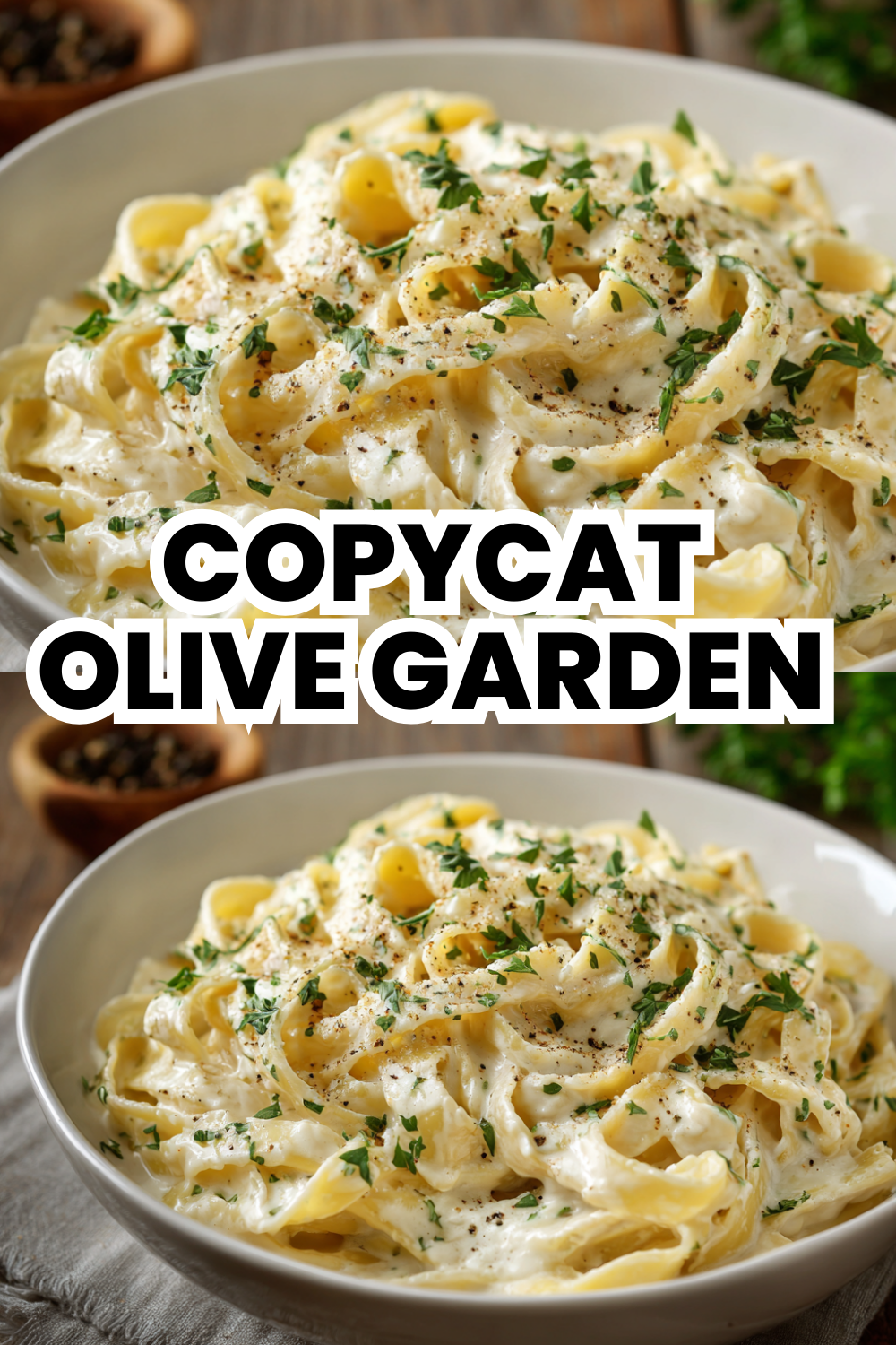 Copycat Olive Garden Alfredo Sauce Homemade Version