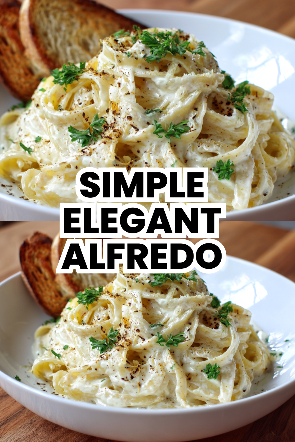 Simple Elegant Alfredo Perfect for Impressing Dinner Guests