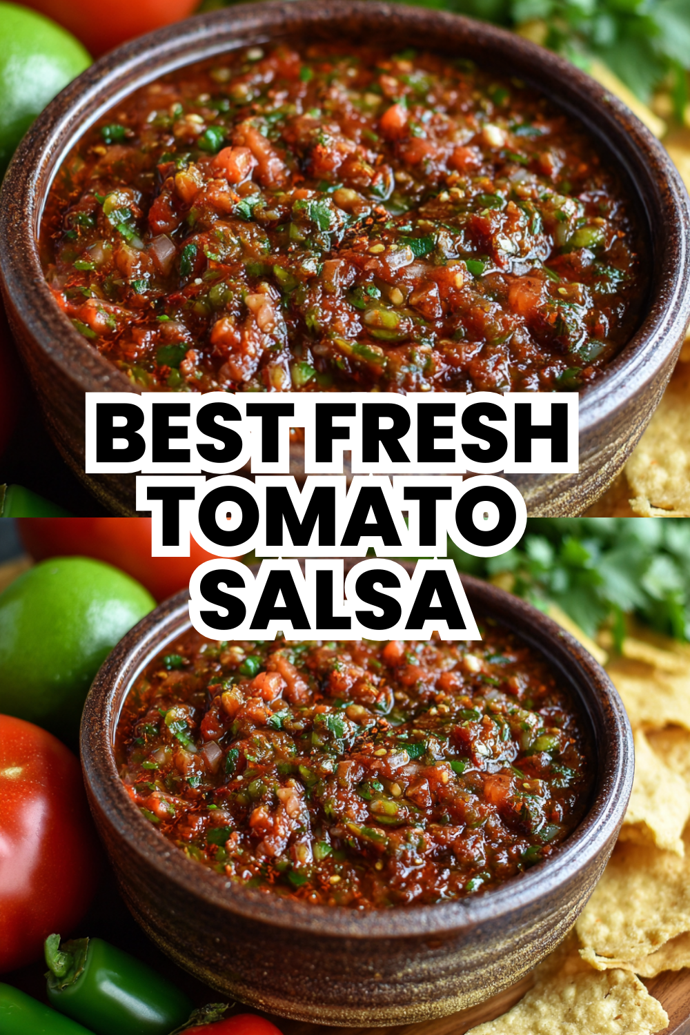 Best Fresh Tomato Salsa With Garden Ripe Tomatoes