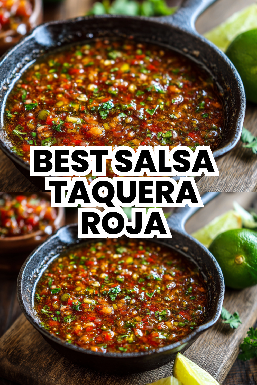 Best Salsa Taquera Roja Authentic Mexican Restaurant Style