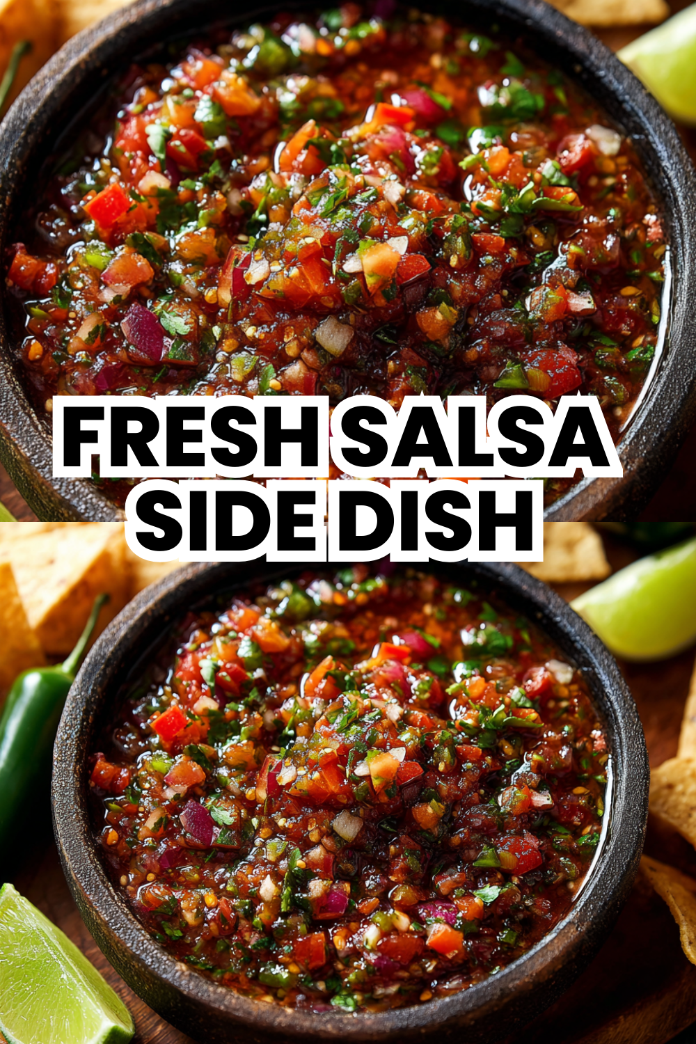 Fresh Salsa Side Dish For Any Mexican Meal