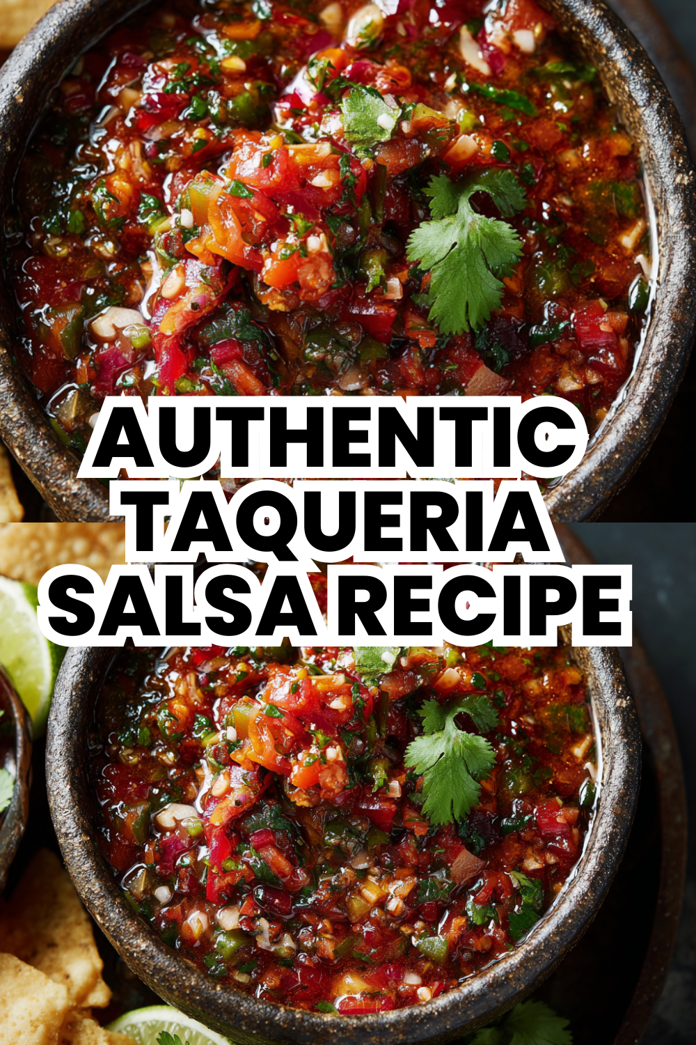 Authentic Taqueria Salsa Recipe Street Style Mexican