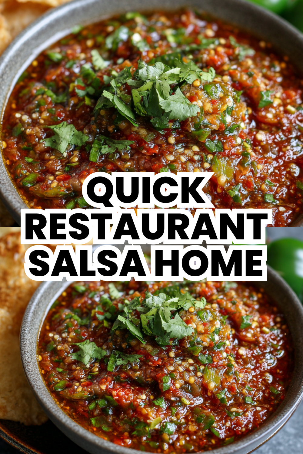 Quick Restaurant Salsa Home Version Tastes Identical
