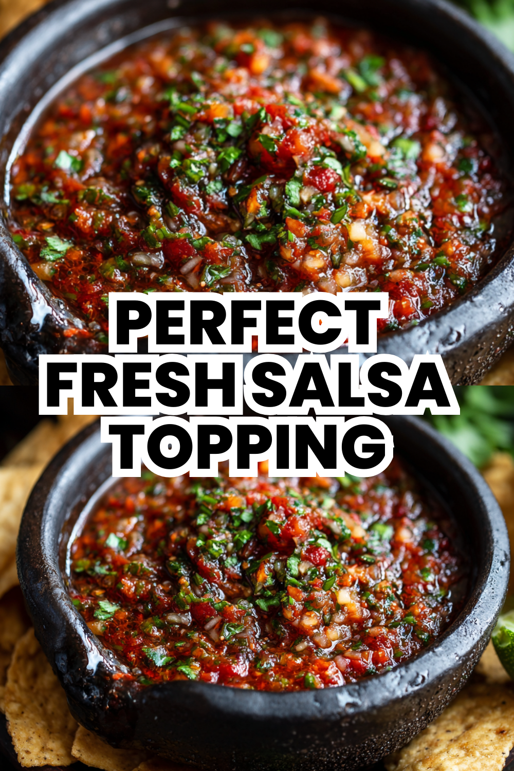 Perfect Fresh Salsa Topping For Grilled Chicken Fish