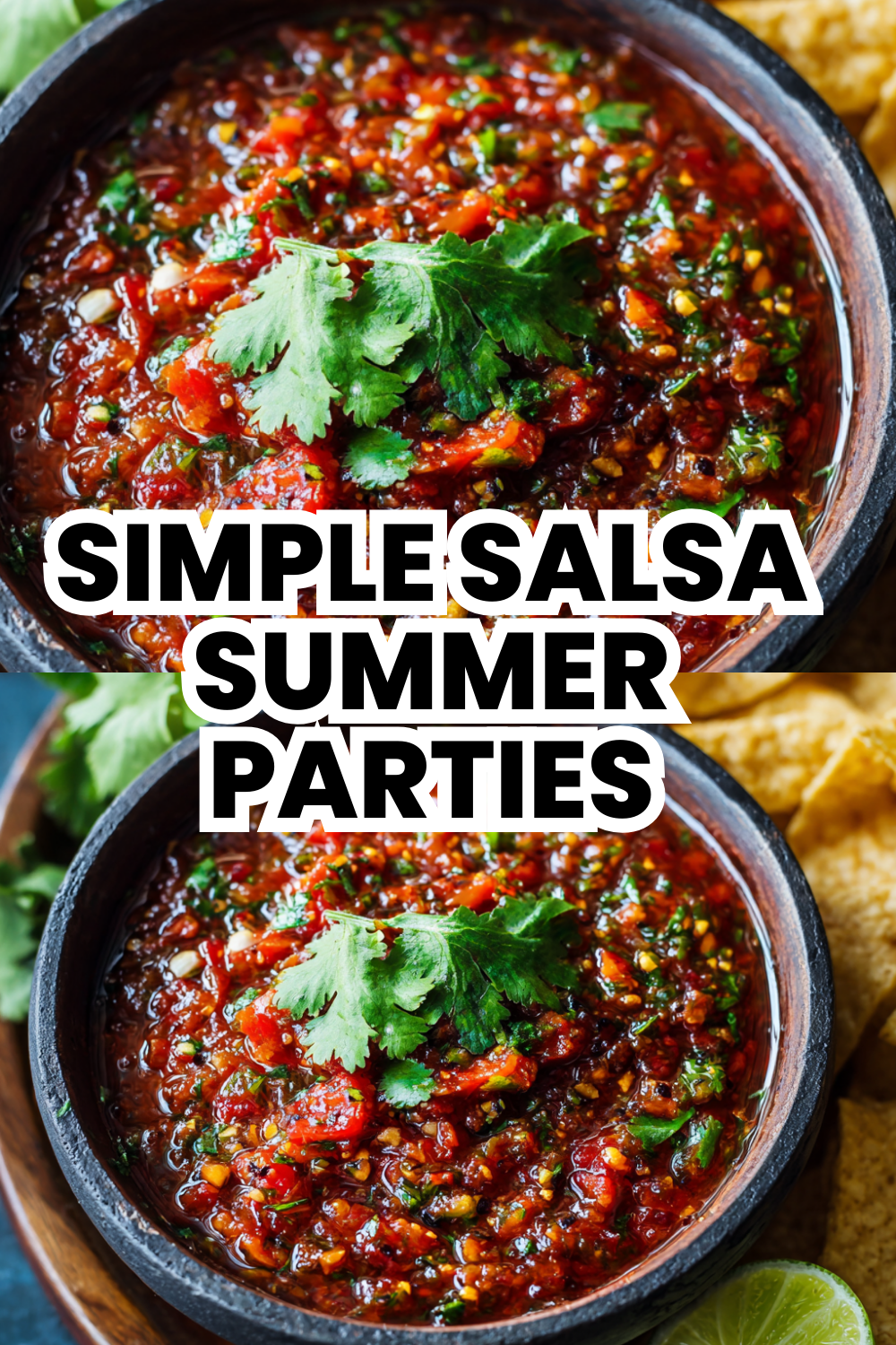 Simple Salsa Summer Parties Refreshing Cold Version Available