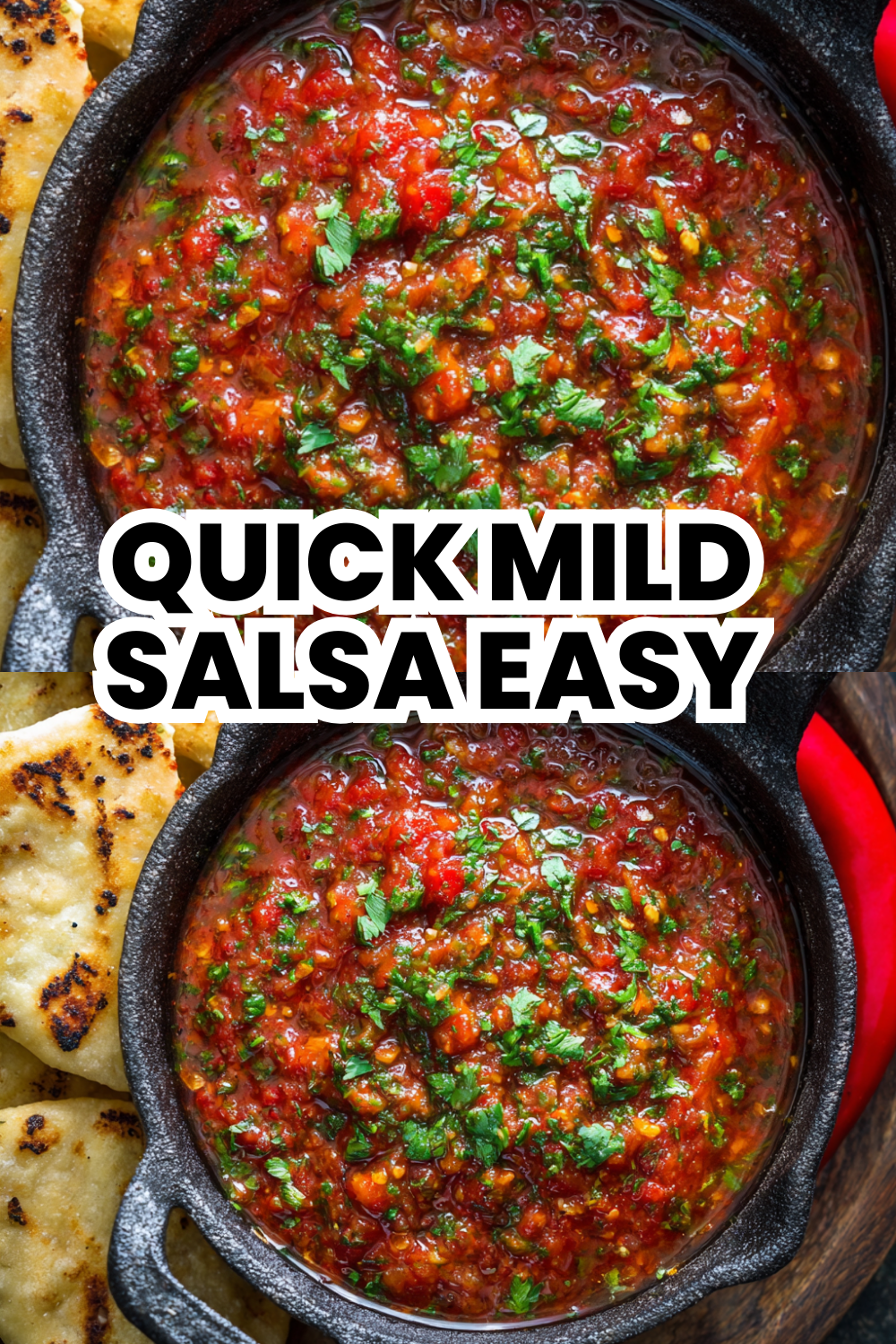Quick Mild Salsa Easy Version For Sensitive Palates