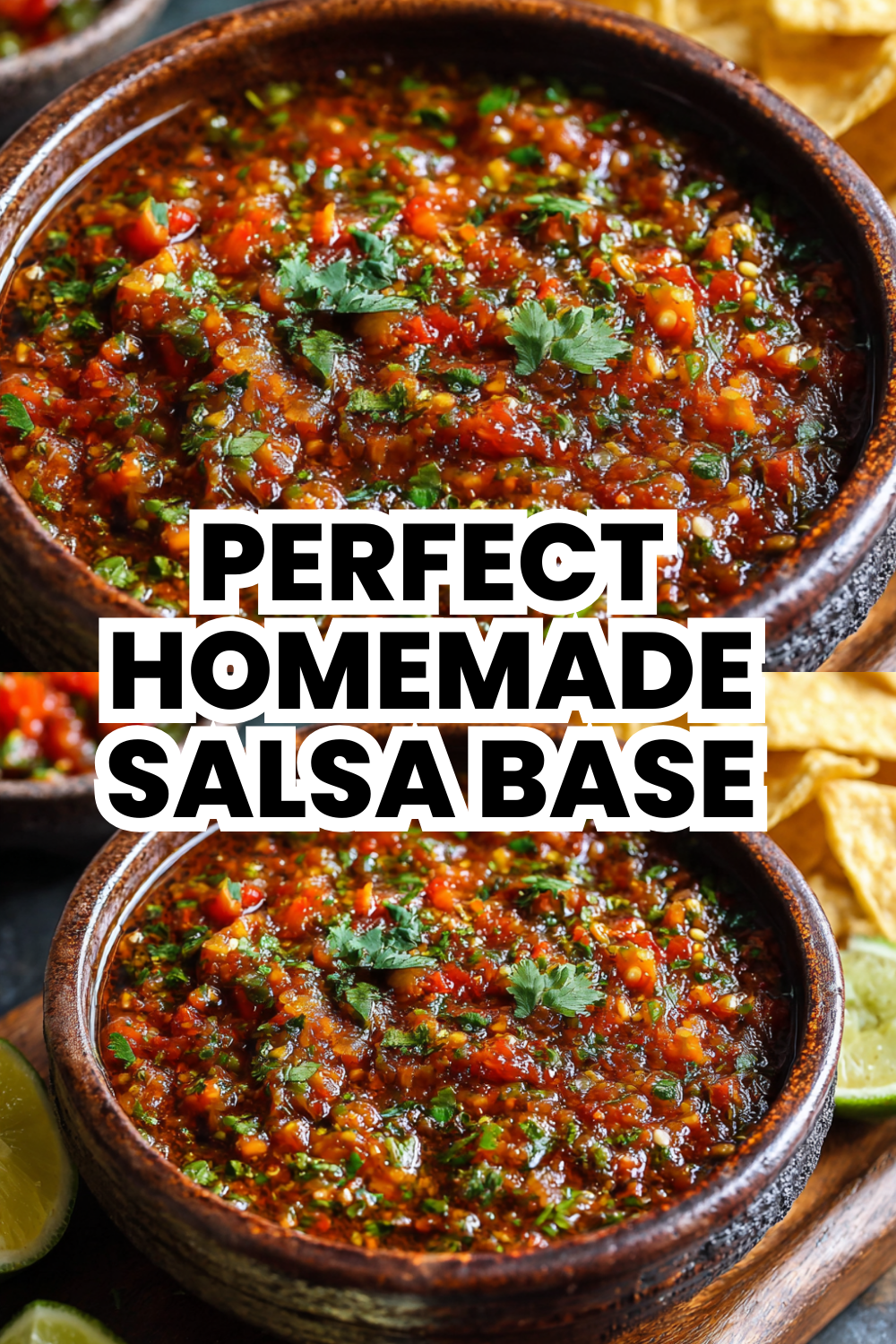 Perfect Homemade Salsa Base Recipe All Variations From