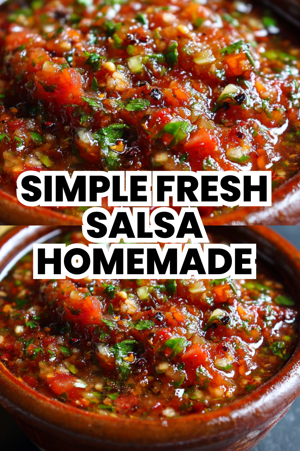 Simple Fresh Salsa Homemade Better Than Store Bought