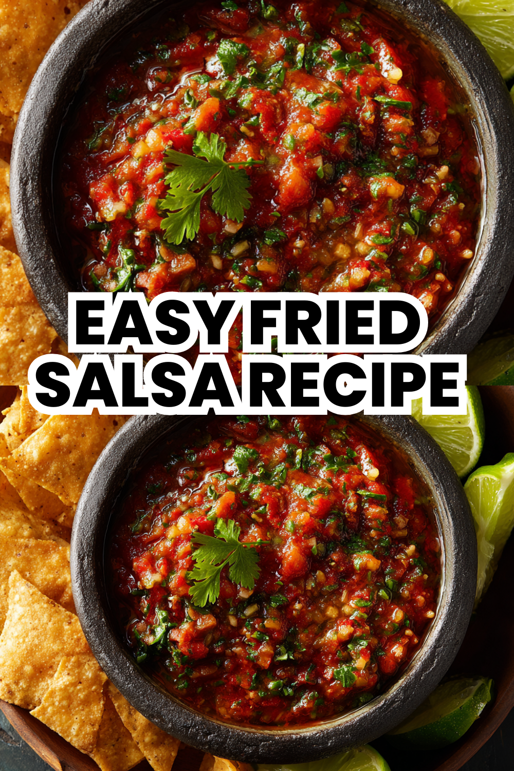 Easy Fried Salsa Recipe With Crispy Tortilla Chip Coating