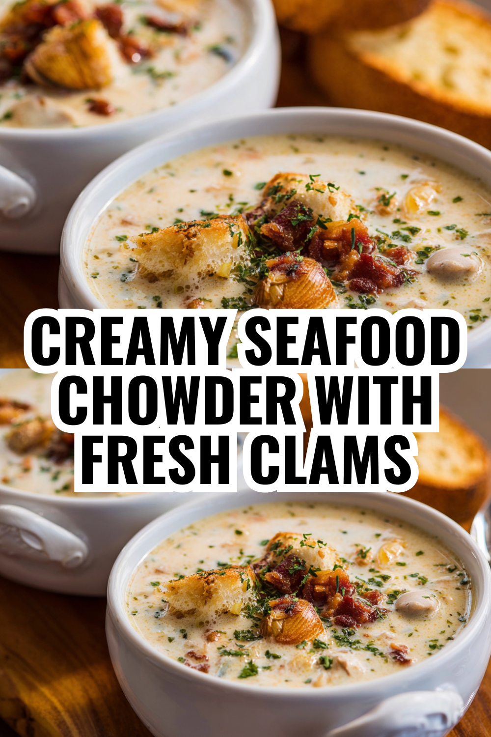 Creamy Seafood Chowder With Fresh Clams (Ready in Under an Hour)