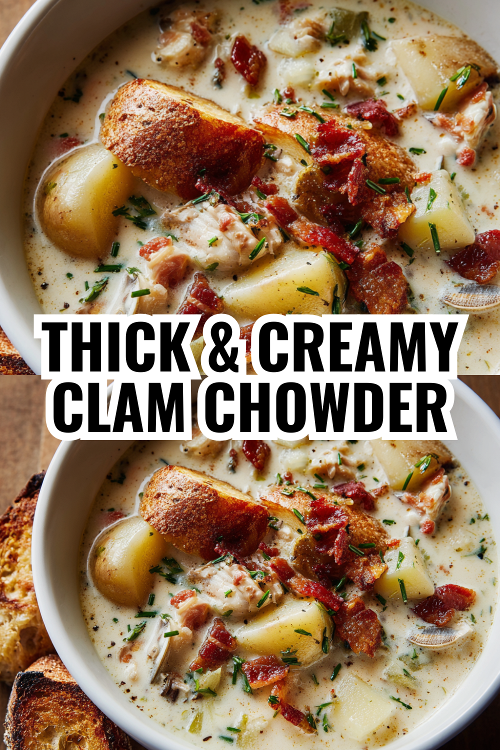 Thick & Creamy Clam Chowder — The Secret That Makes It Perfect