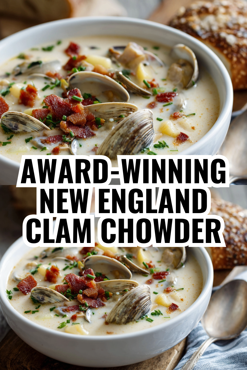 Award-Winning New England Clam Chowder (Tastes Like a Coastal Restaurant)