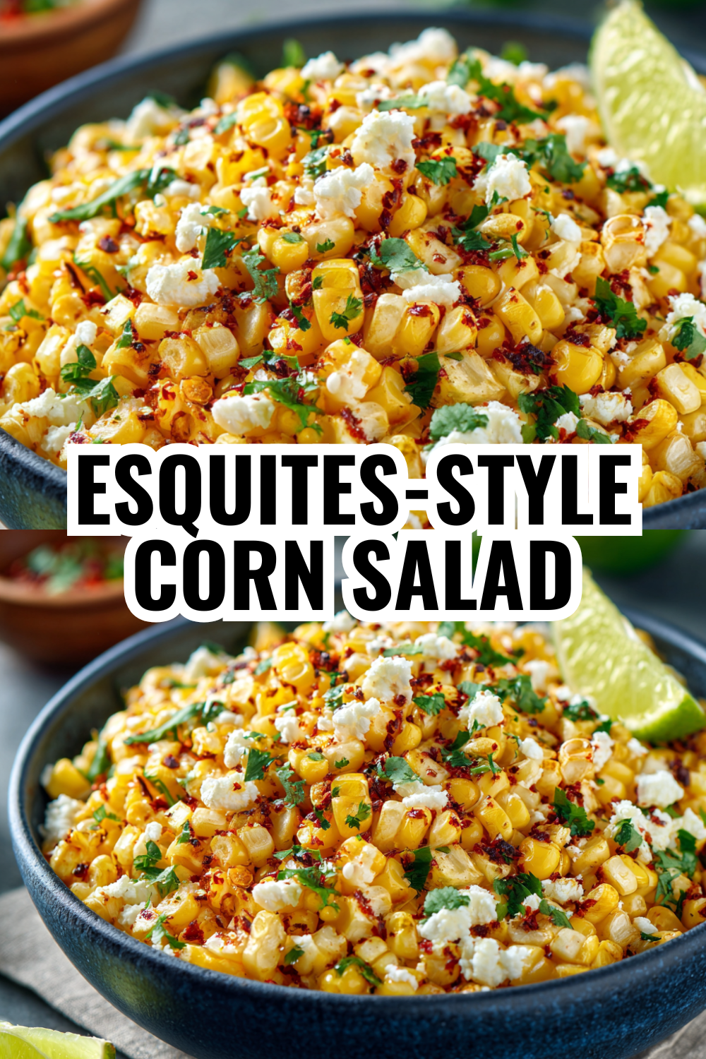 Mexican Street Corn Salad Six Sisters Style — Creamy and Dreamy