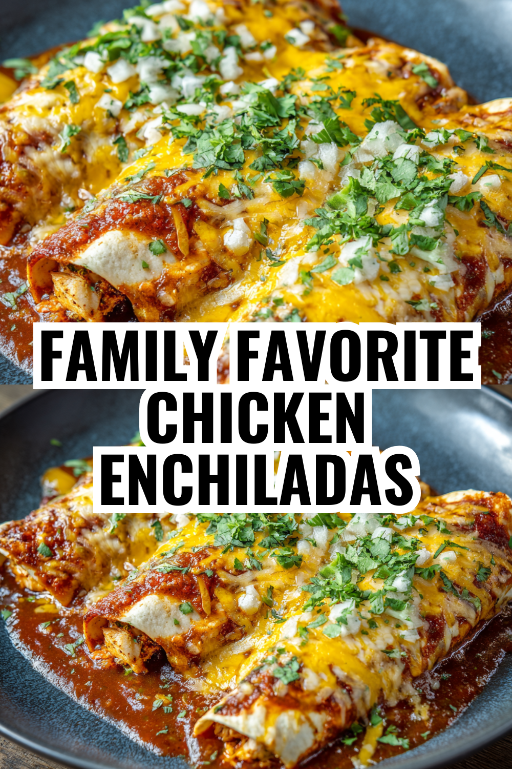 Family Favorite Chicken Enchiladas That Taste Like You Cooked All Day (But Didn't)