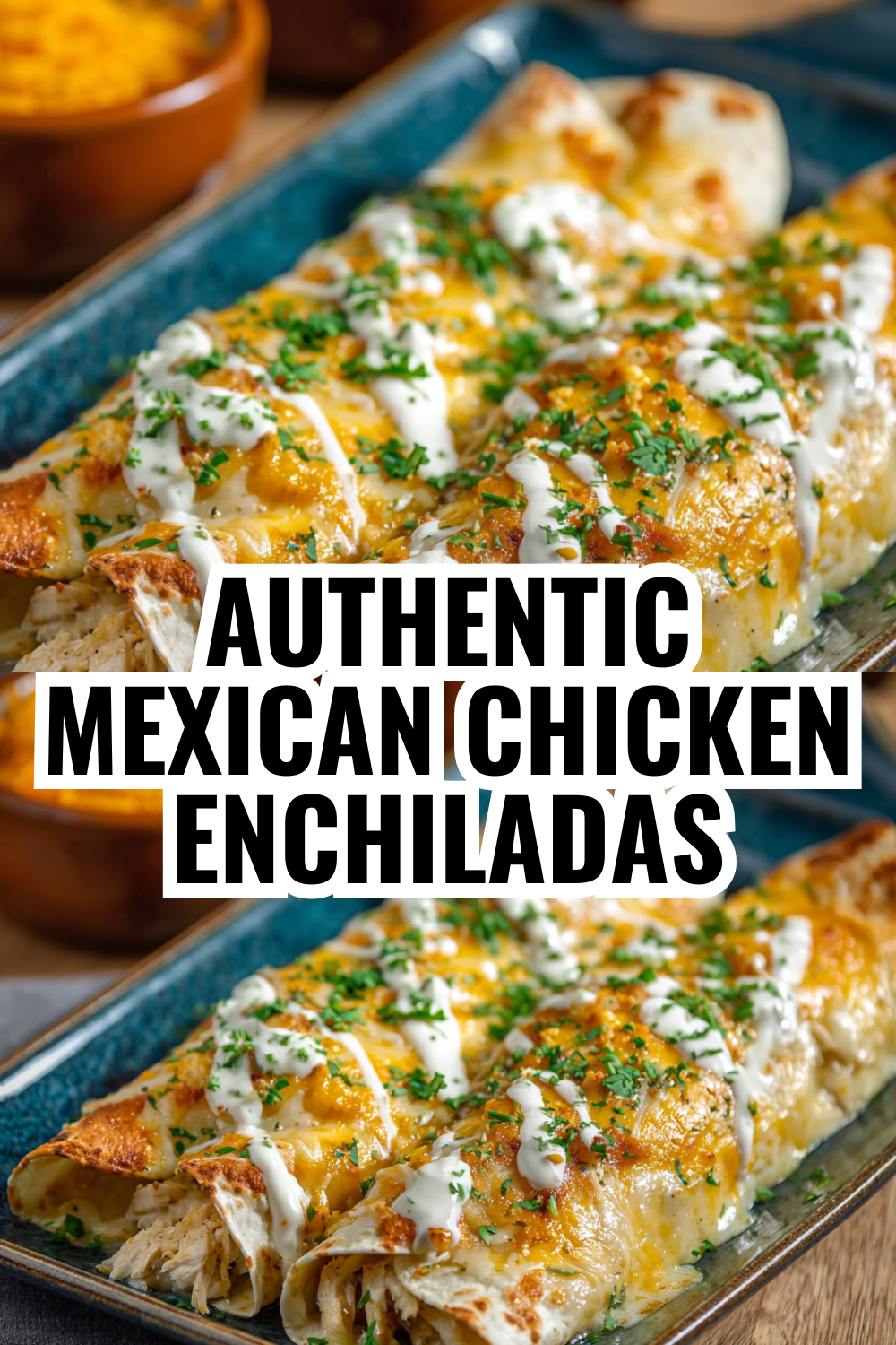 Authentic Mexican Chicken Enchiladas Made Without the Complicated Homemade Sauce