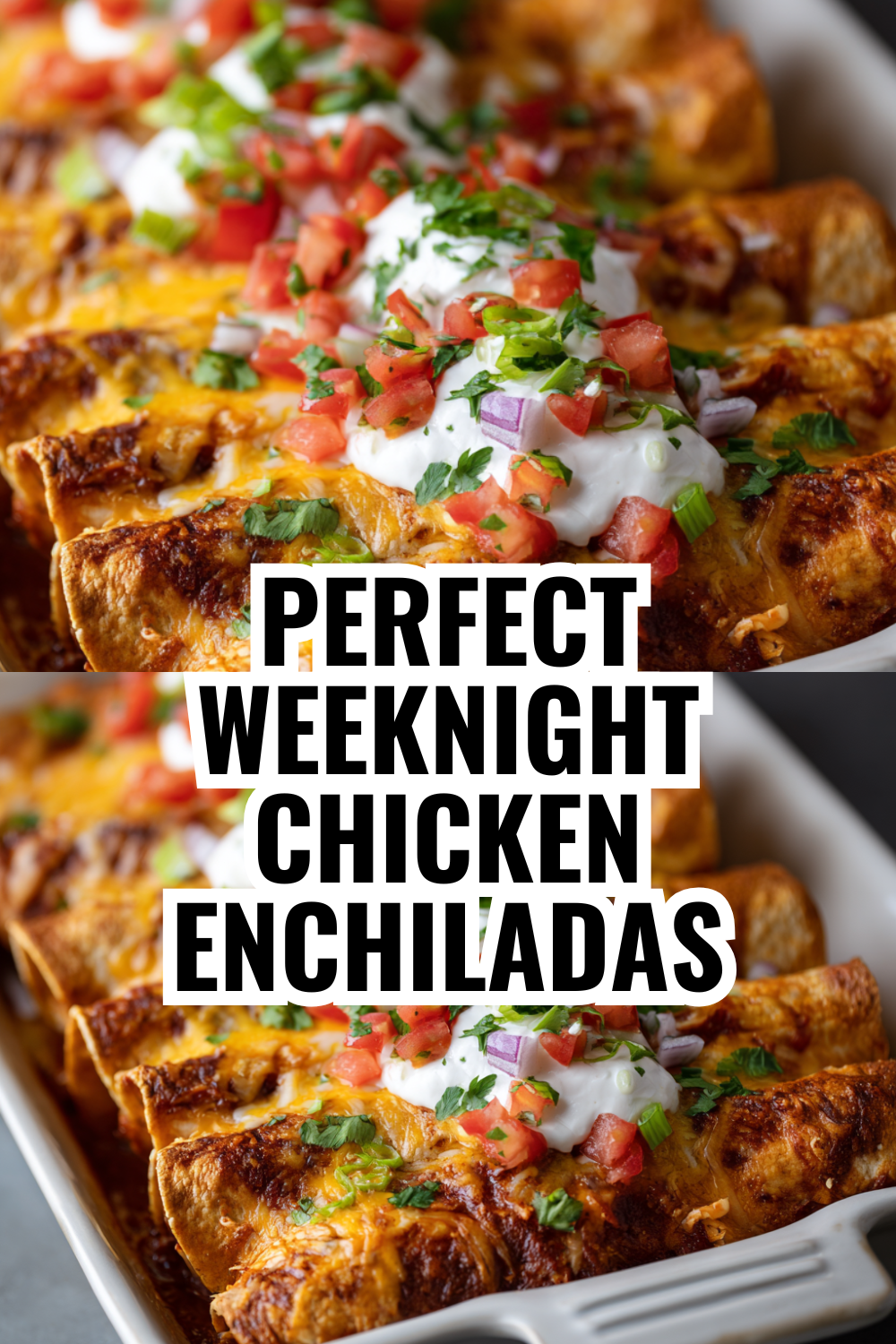 Perfect Weeknight Chicken Enchiladas Using Only 6 Ingredients You Already Have