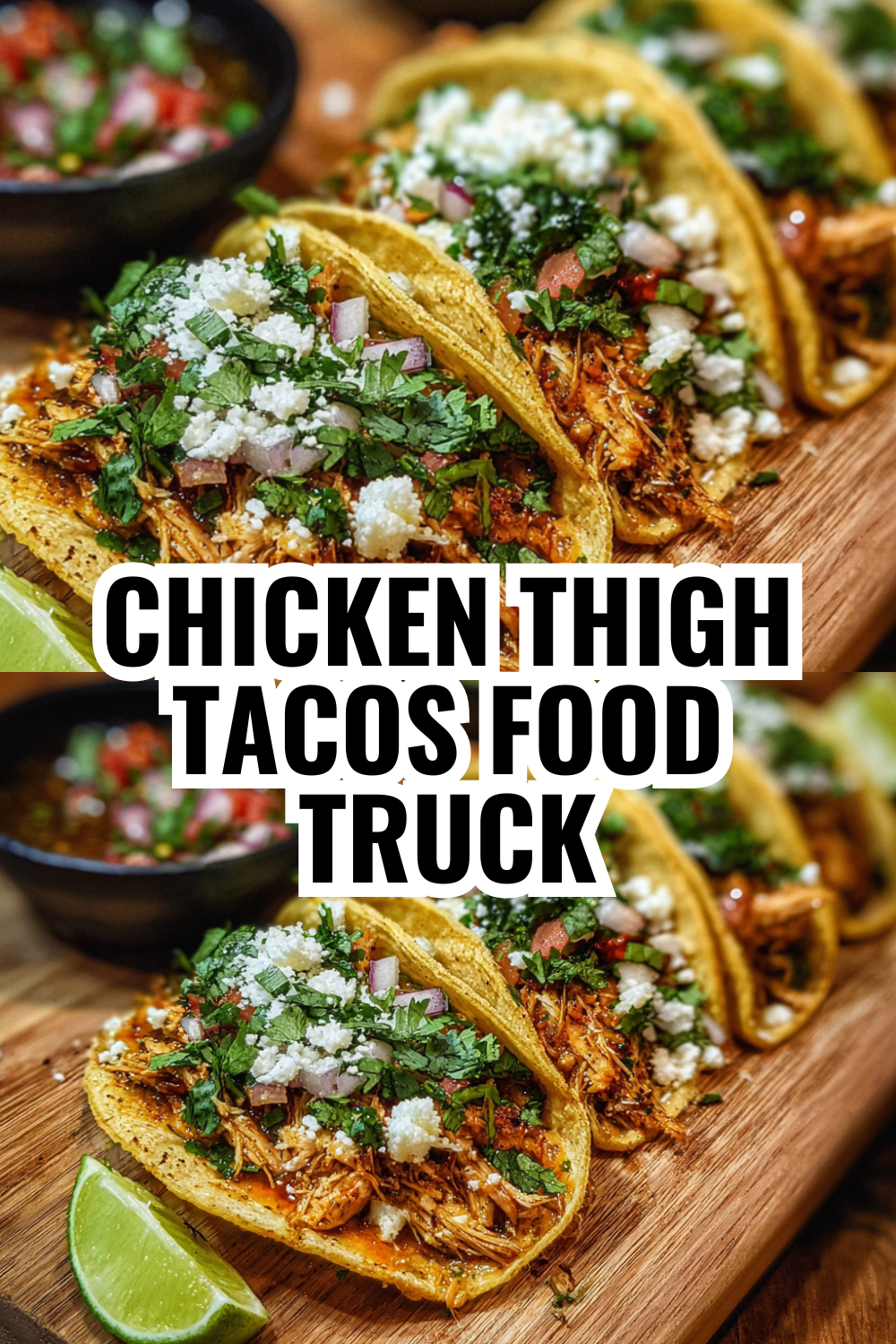 Chicken Thigh Tacos Juicier Than Breast — Food Truck Copycat Recipe