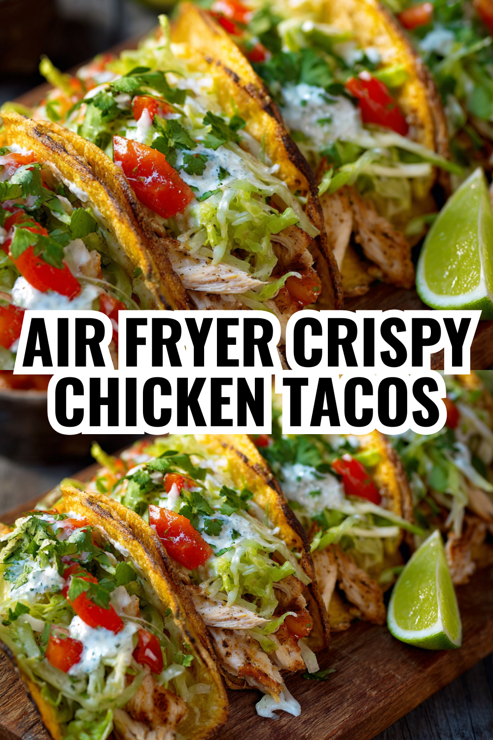 Air Fryer Crispy Chicken Tacos Ready in 12 Minutes Perfectly Cooked