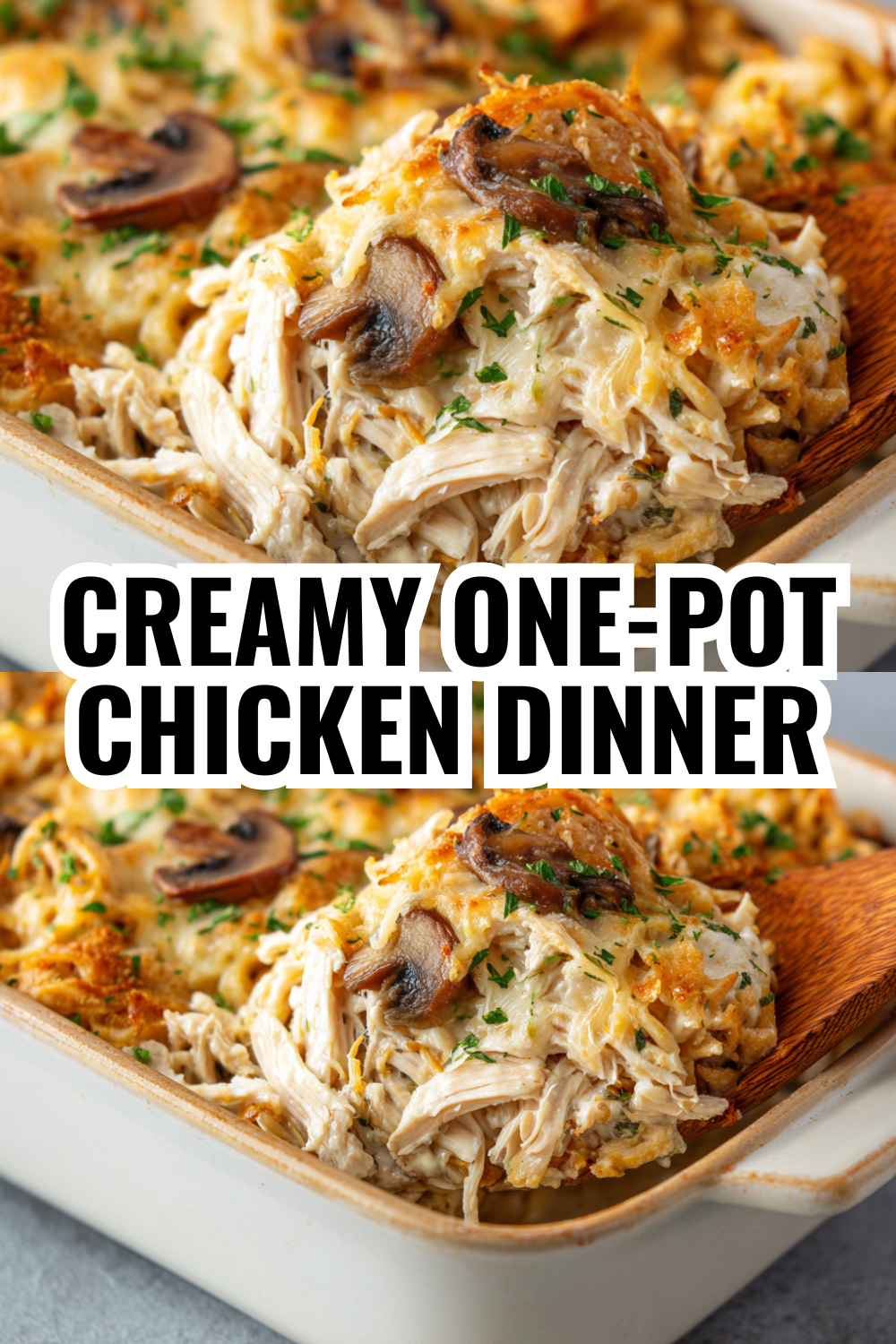Creamy One-Pot Chicken Dinner Using Leftover Rotisserie Chicken (No Cleanup!)