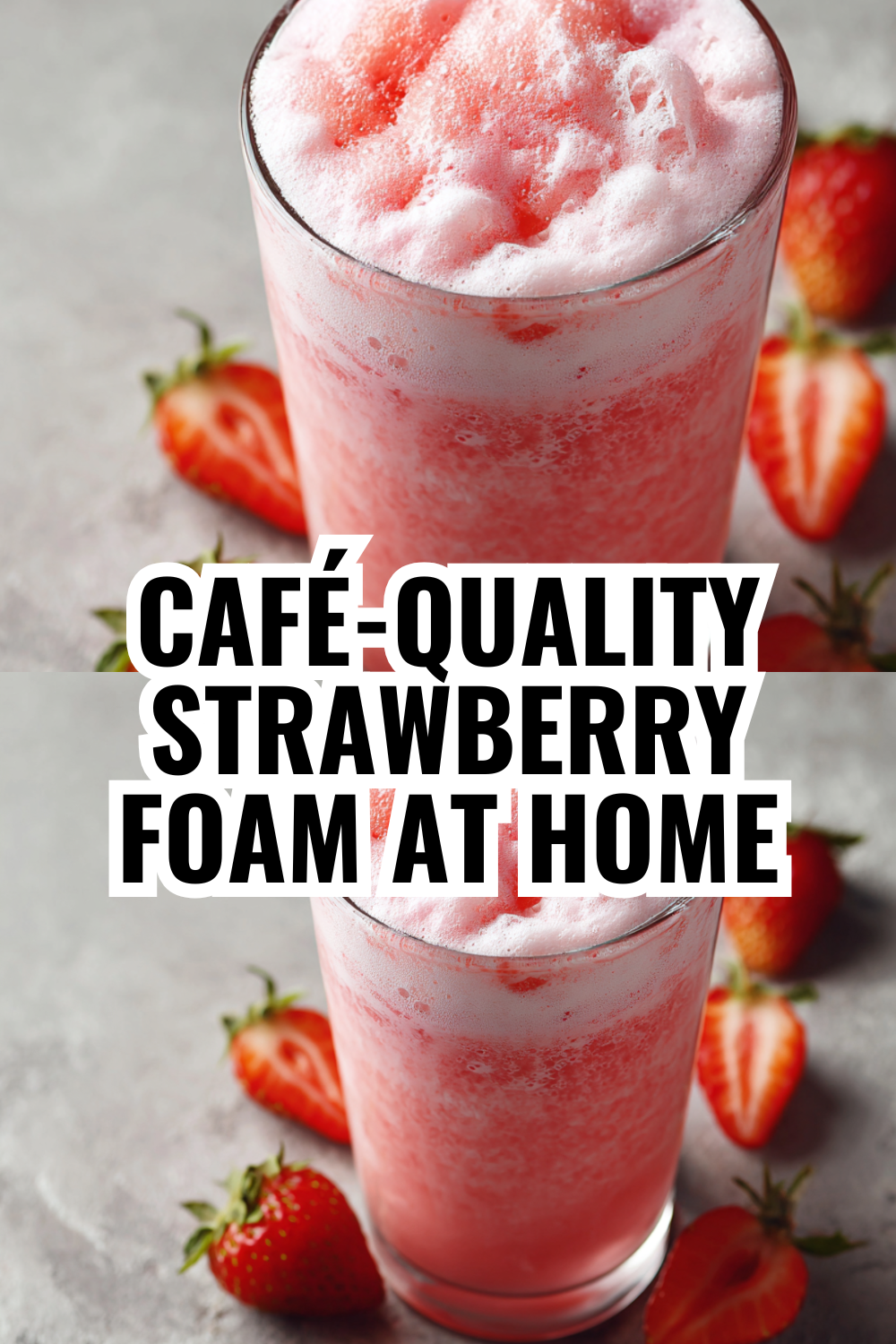 Café-Quality Strawberry Foam at Home — Impress Your Guests This Weekend