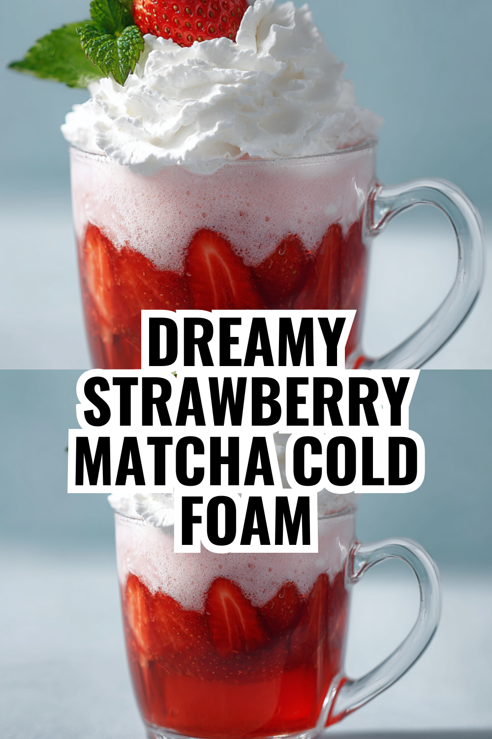 Dreamy Strawberry Matcha Cold Foam Latte Recipe for Cozy Mornings