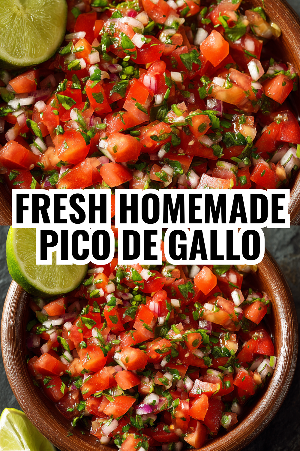 Fresh Homemade Pico de Gallo — Perfect for Sunday Tacos & Gathering