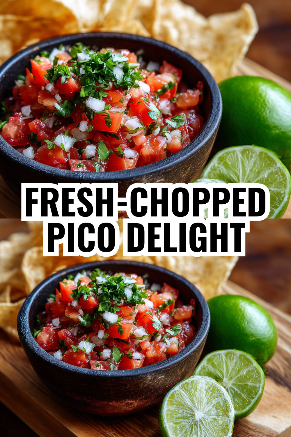 Fresh-Chopped Pico Delight Ready in Under Five Minutes Flat