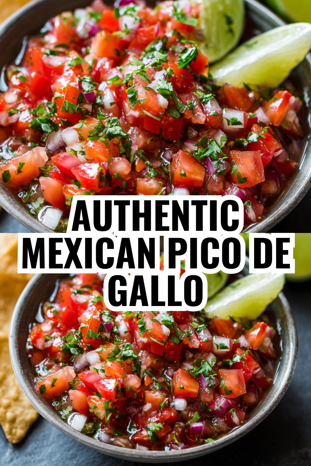 Authentic Mexican Pico de Gallo That'll Impress Your Dinner Guests