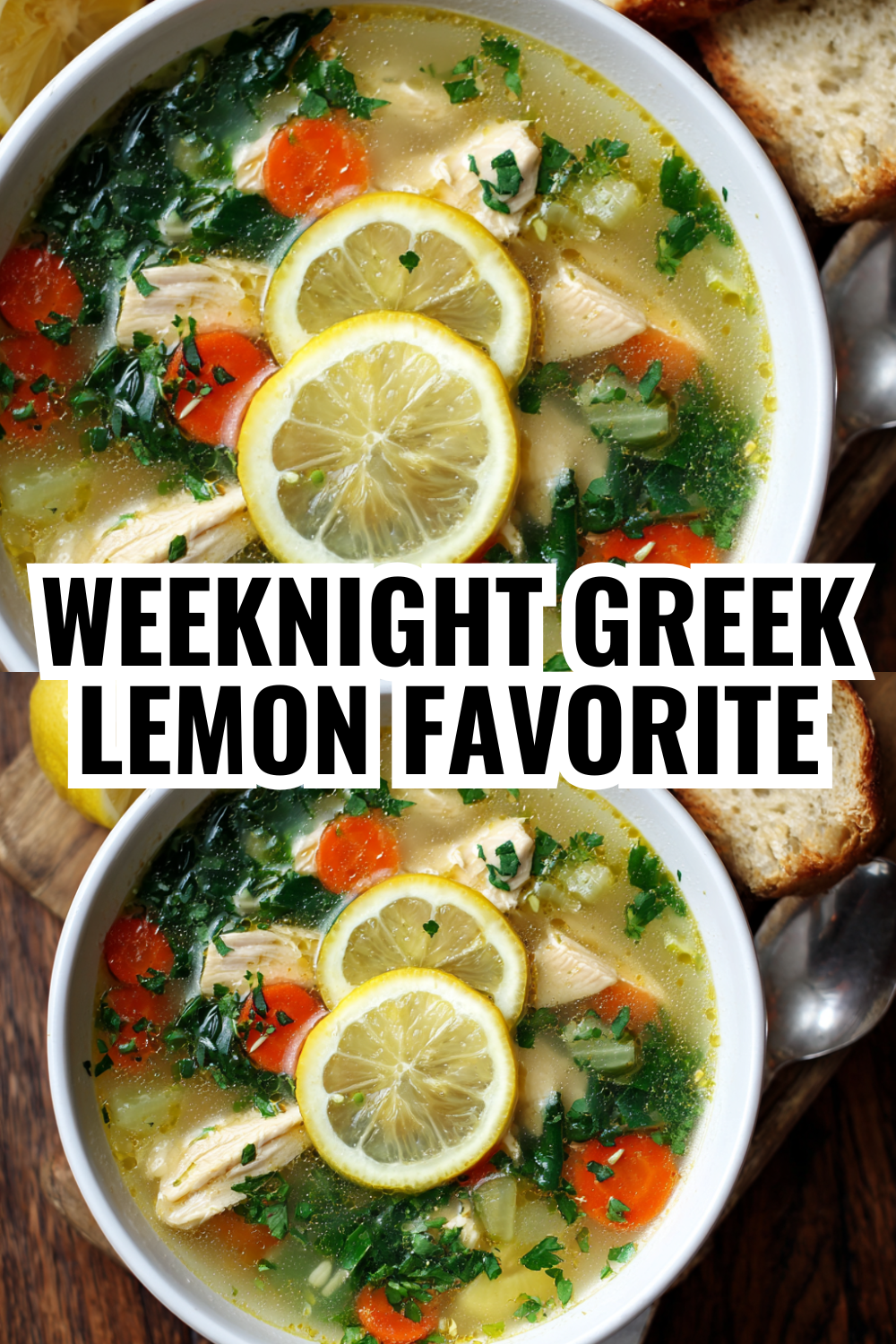 Creamy Mediterranean Lemon Chicken Soup Without Any Heavy Cream (Egg Trick Included)