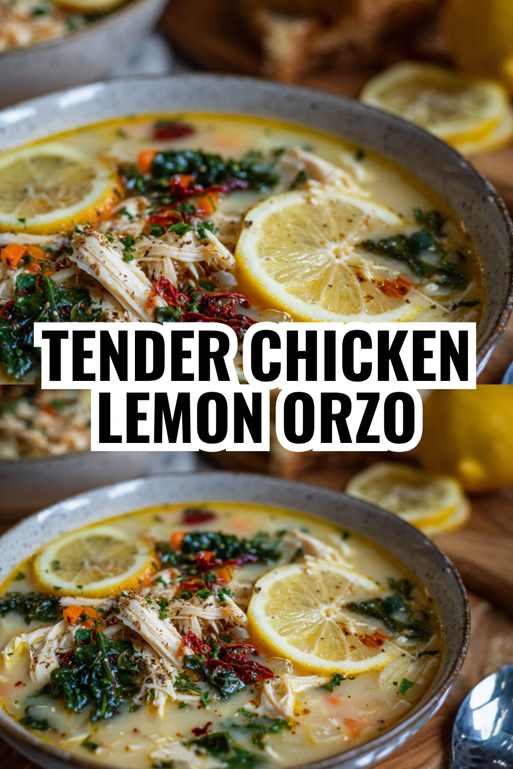 Mediterranean Lemon Chicken Soup — Your New Favorite Healthy Dinner That Feels Like Cheating